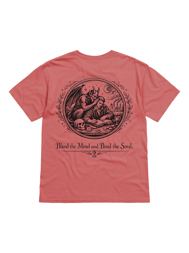 Blind the Mind (Black on White/Color) (Back) product image (1)