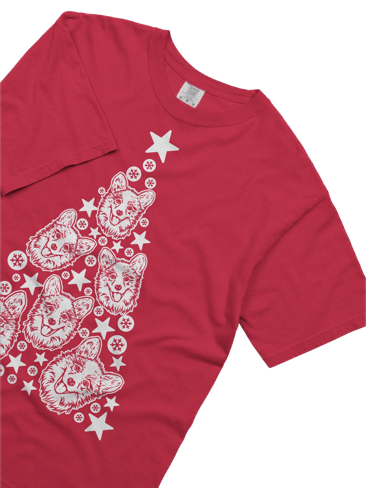 Pembroke/Cardigan Welsh Corgi(2) Christmas Tree T-Shirt product image (7)