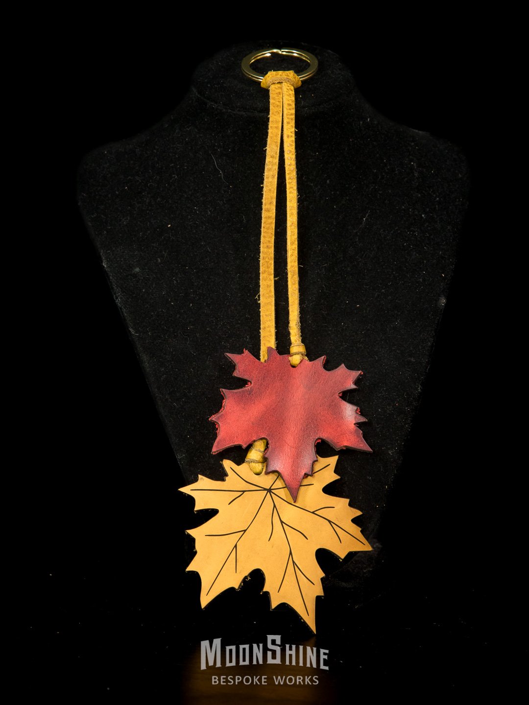 Autumn Maple Leaves Bag Charm Tassel product image (1)