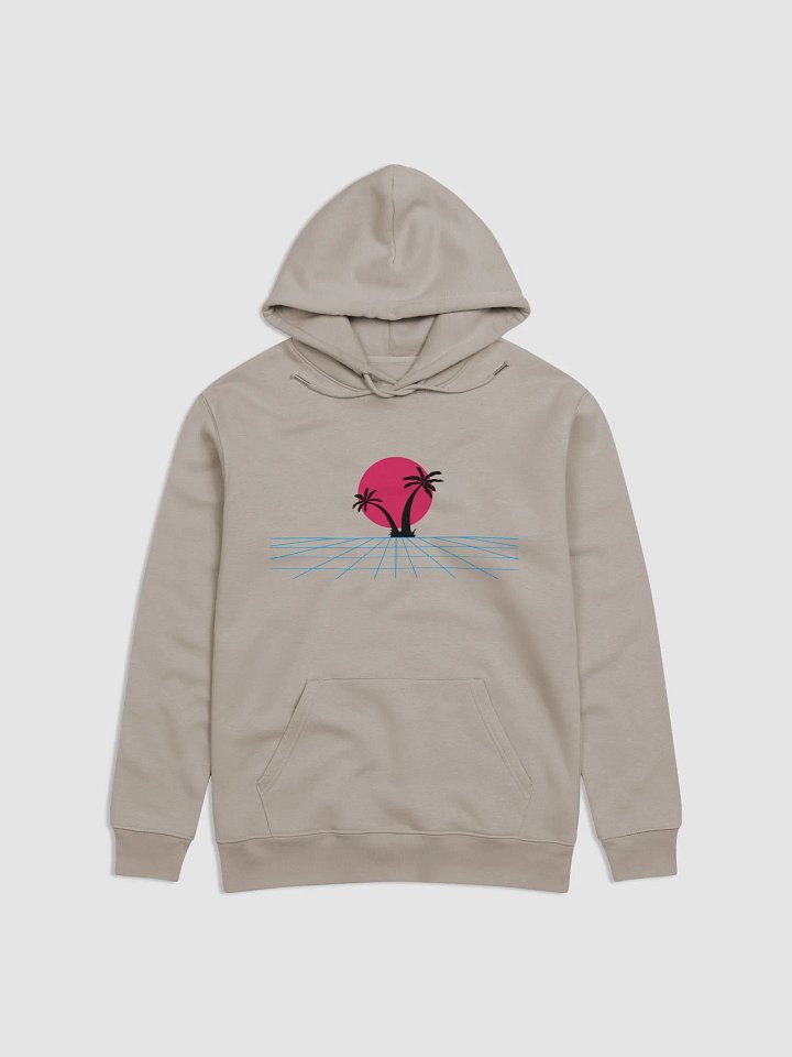 Retro-Futuristic Synthwave Eco Hoodie product image (1)