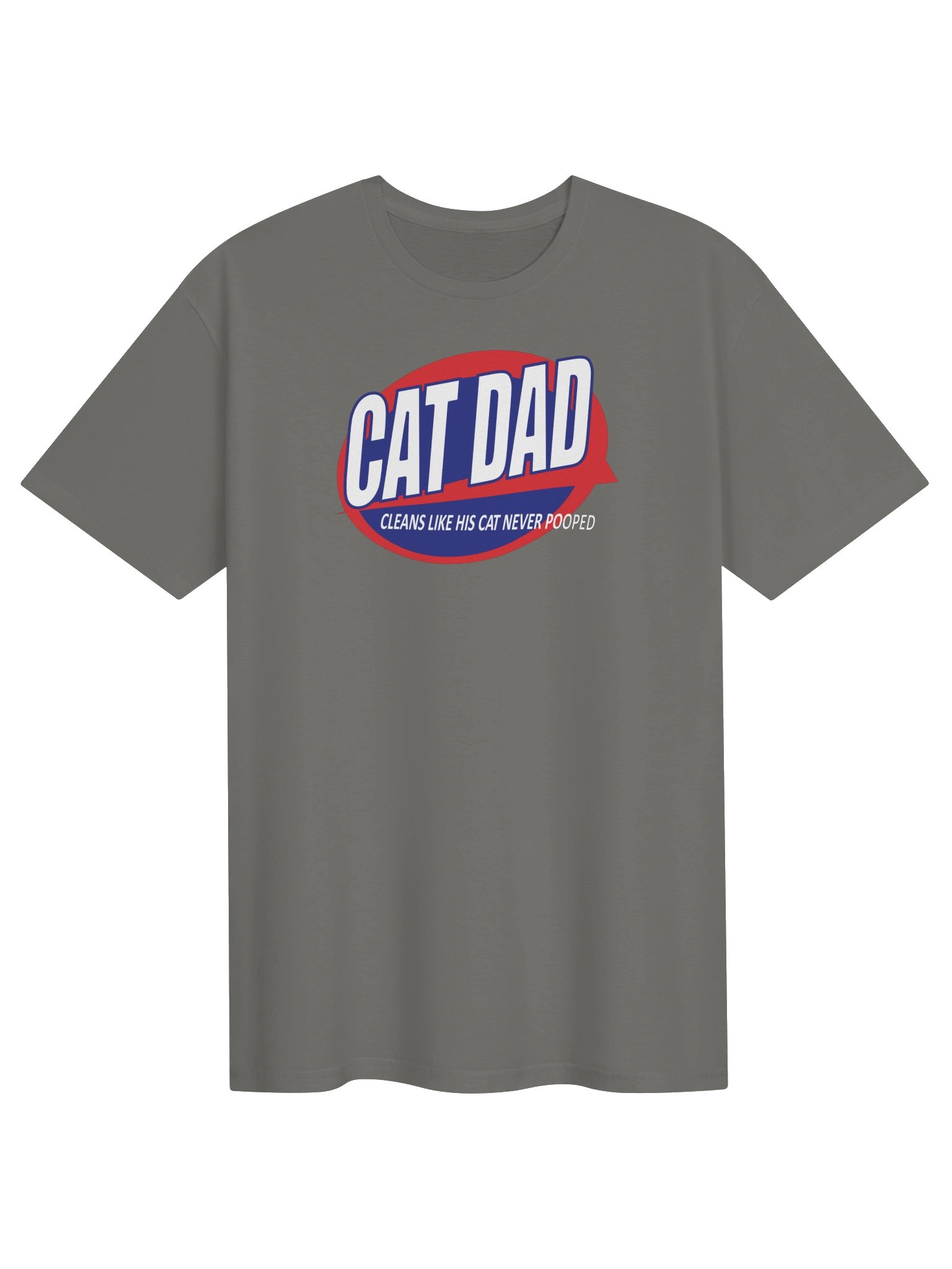 Cat Dad The Litter Box Cleaner - Unisex Adult Super Soft Lightweight T-shirt product image (1)