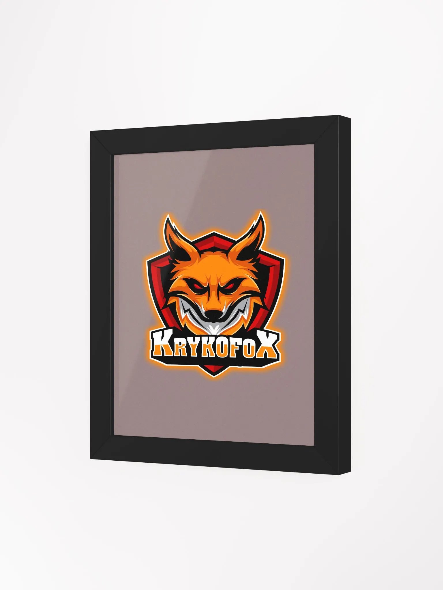 Fox poster met lijst - wanddecoratie product image (3)