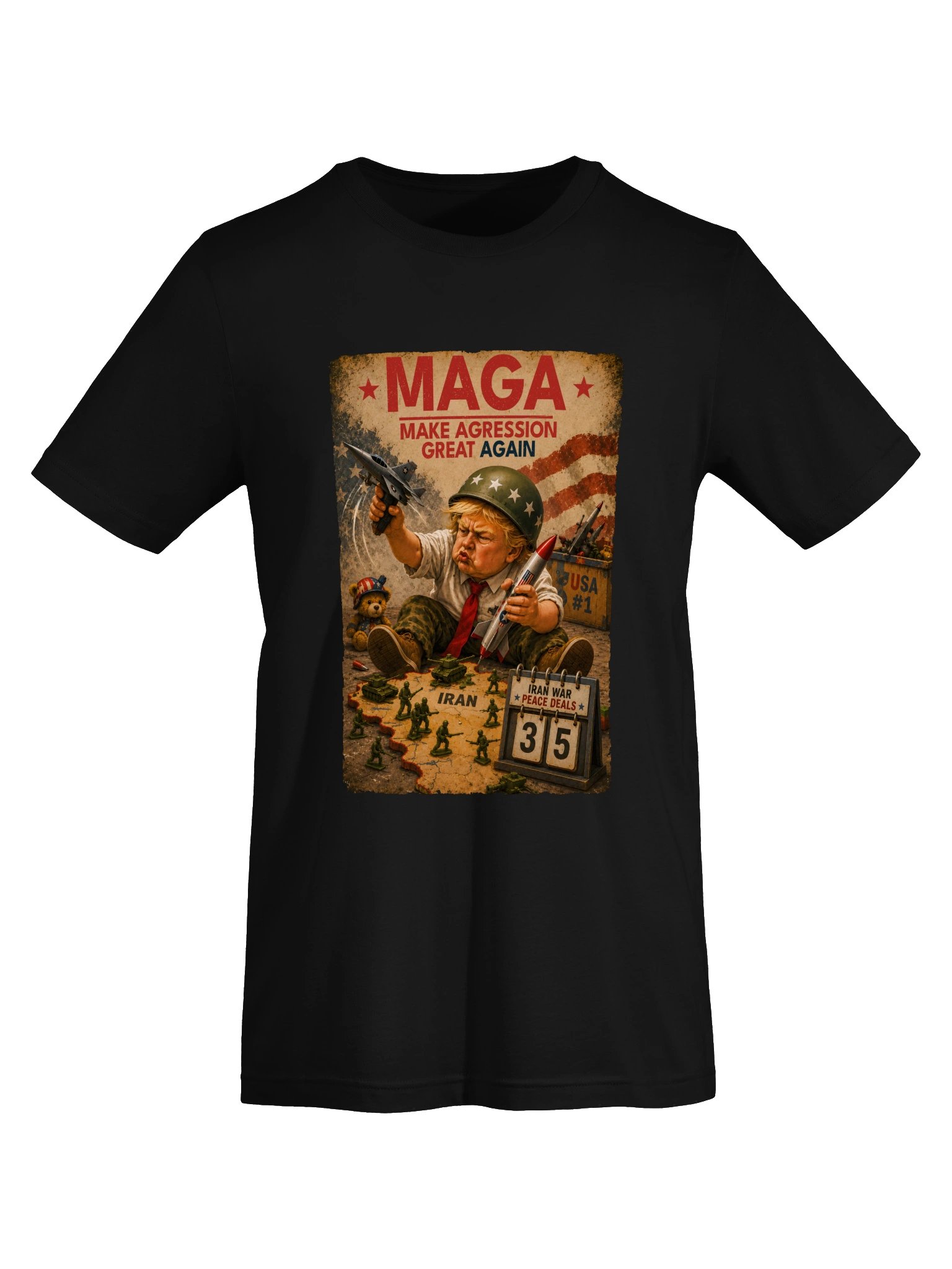 MAGA - Make Aggression Great Again Tee product image (6)
