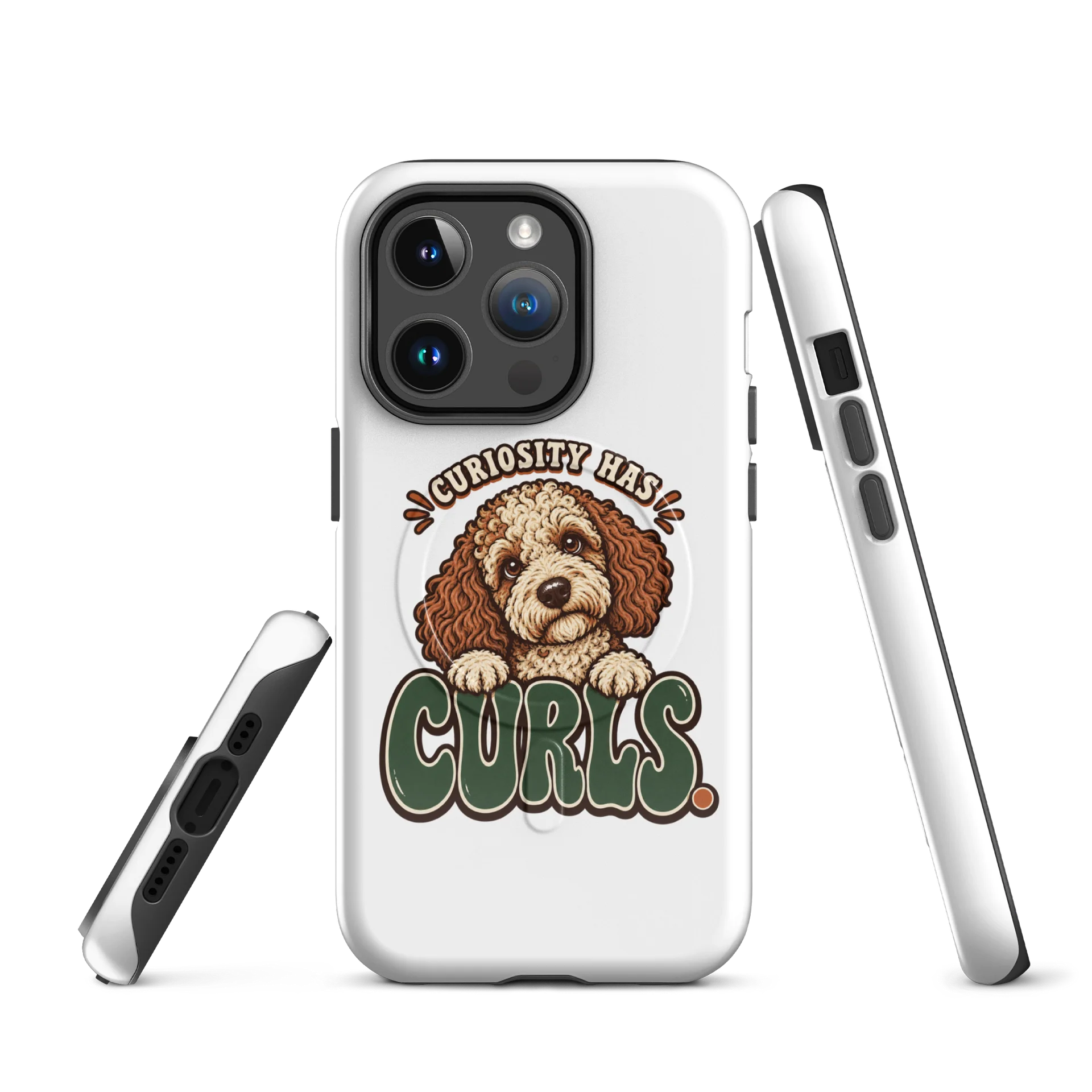 Curiosity Has Curls – iPhone Case product image (3)