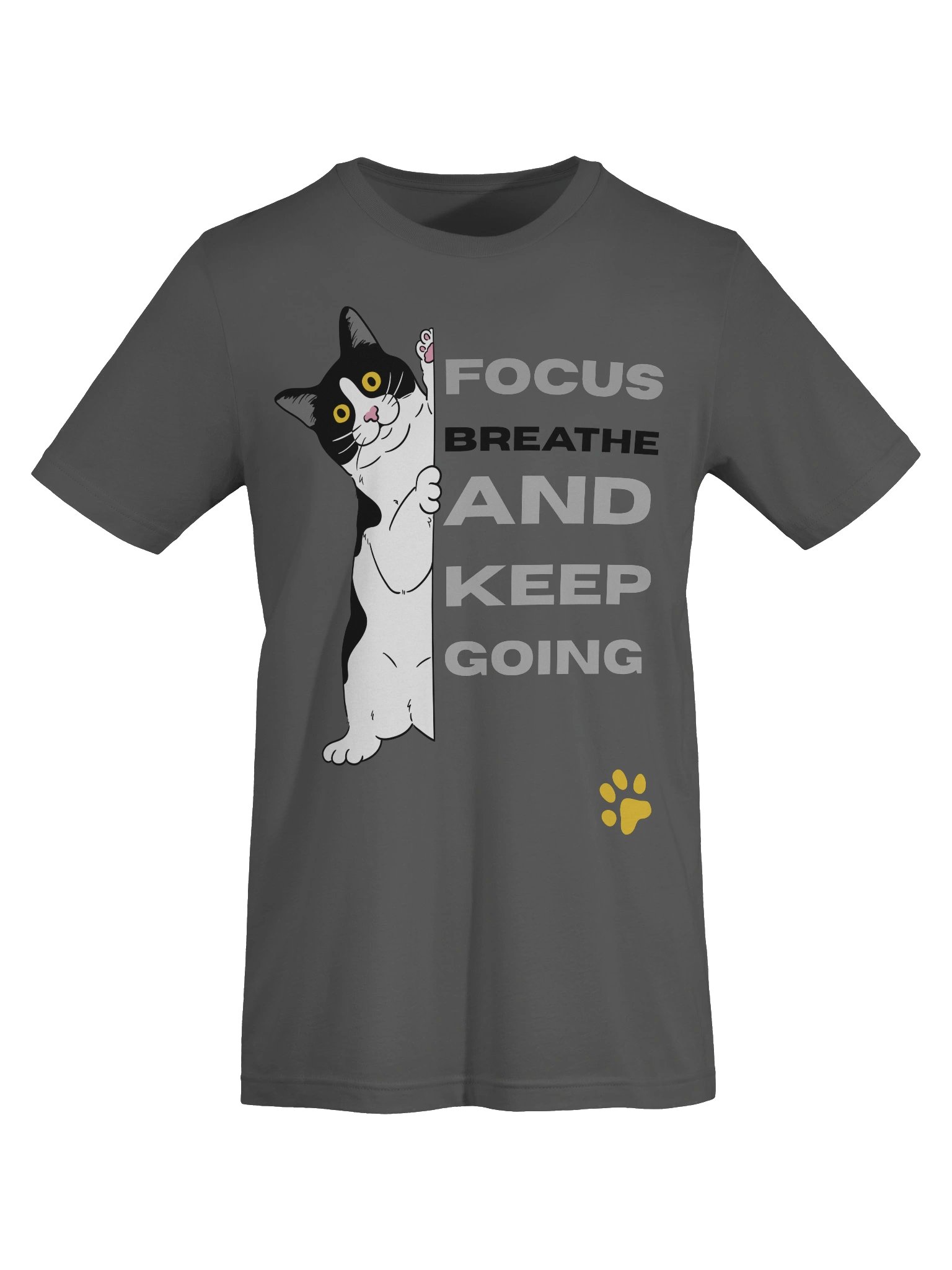 Focus and Keep Going Cat Tee product image (5)