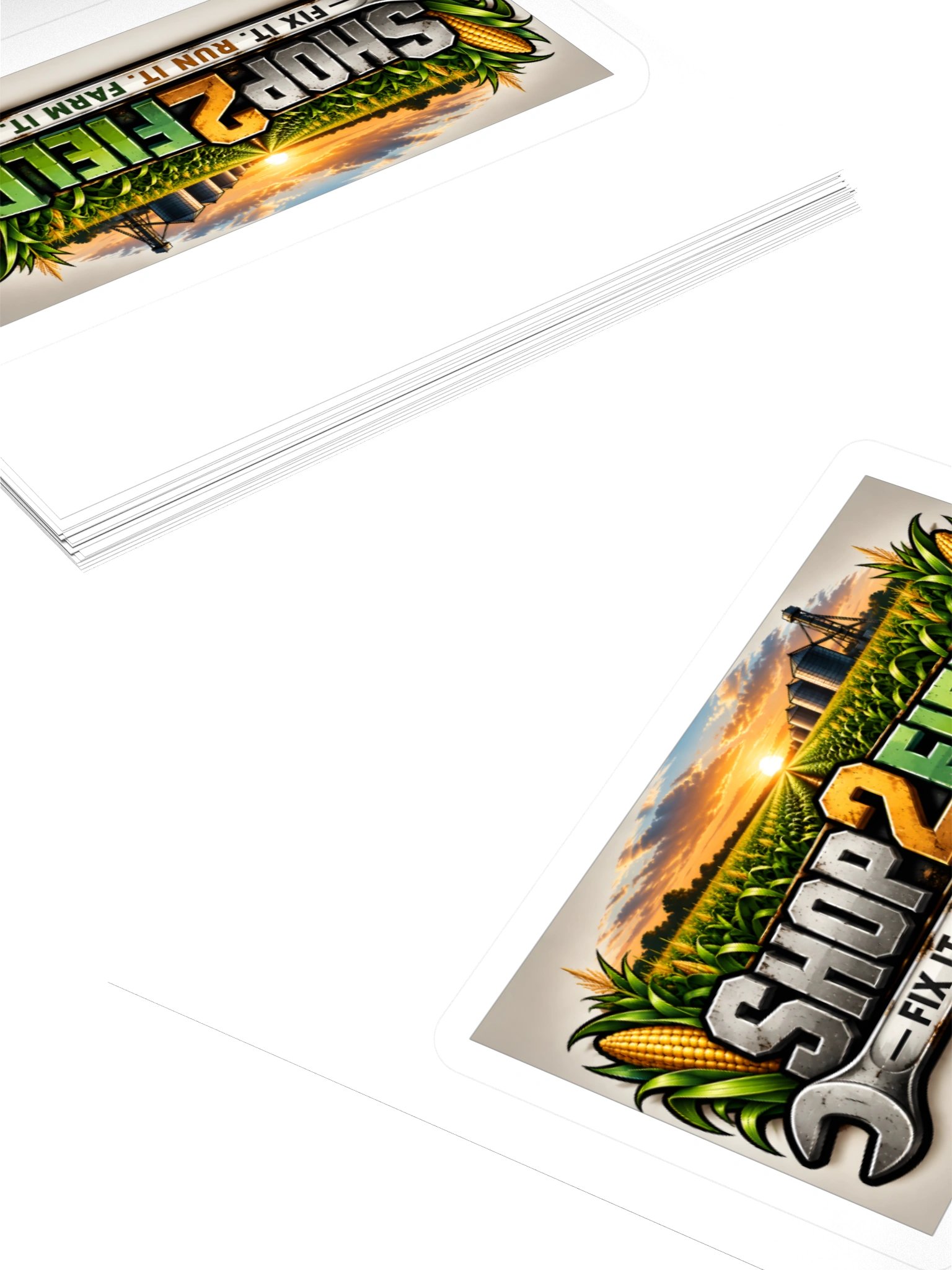 Shop 2 Field Farm Fix-It Kiss Cut Sticker product image (7)