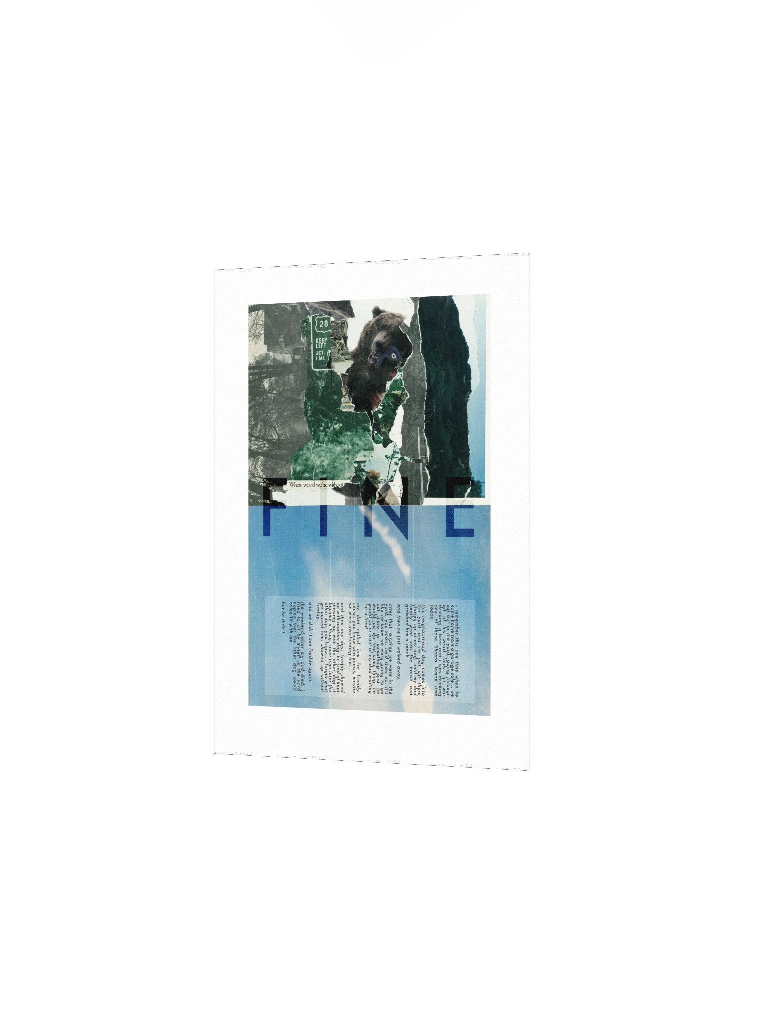 BUT HE DIDN'T, Mixed Media Print product image (4)
