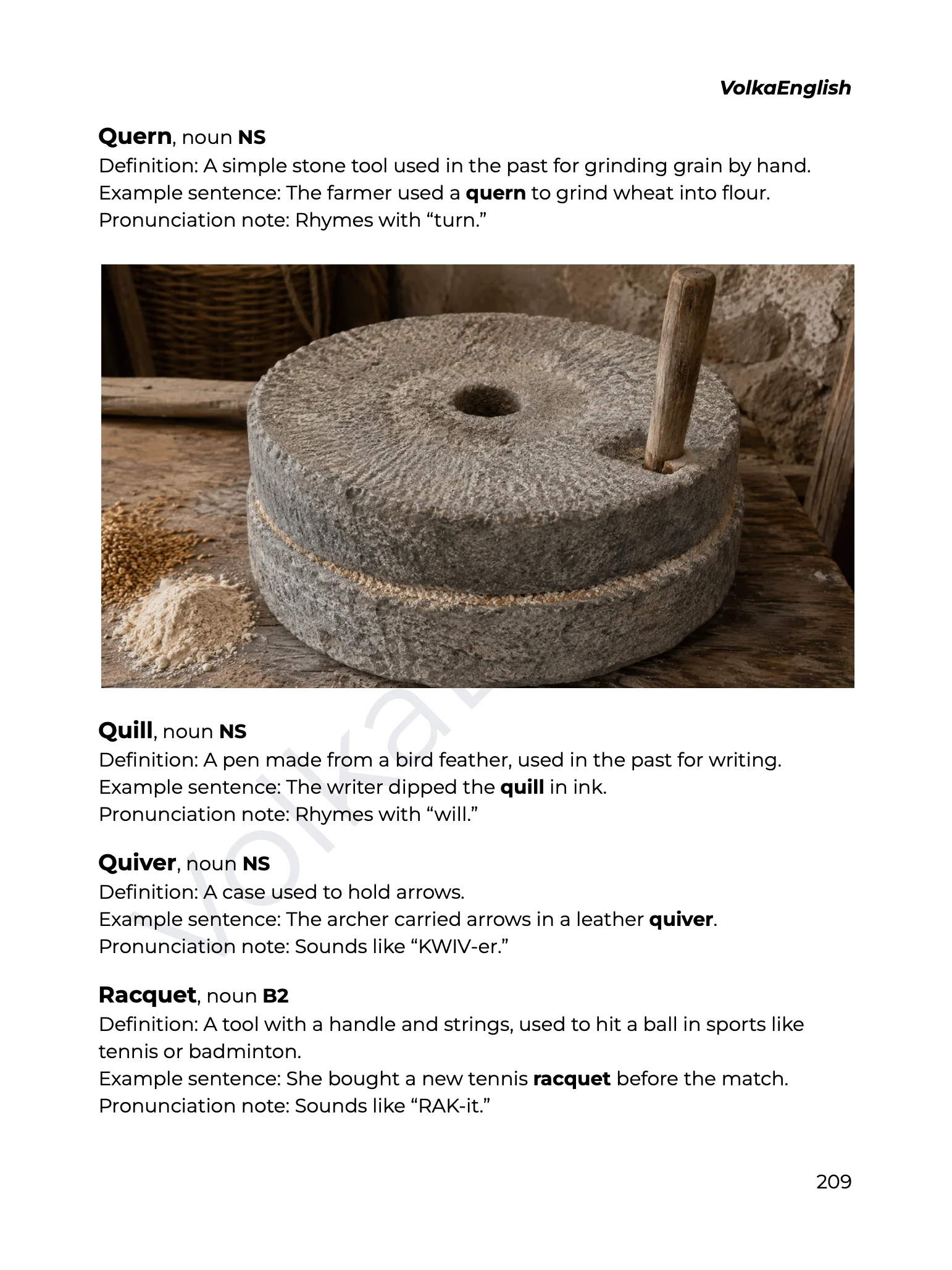 NEW! 2000 Intermediate to Advanced English Vocabulary Textbook (398 pages) product image (4)