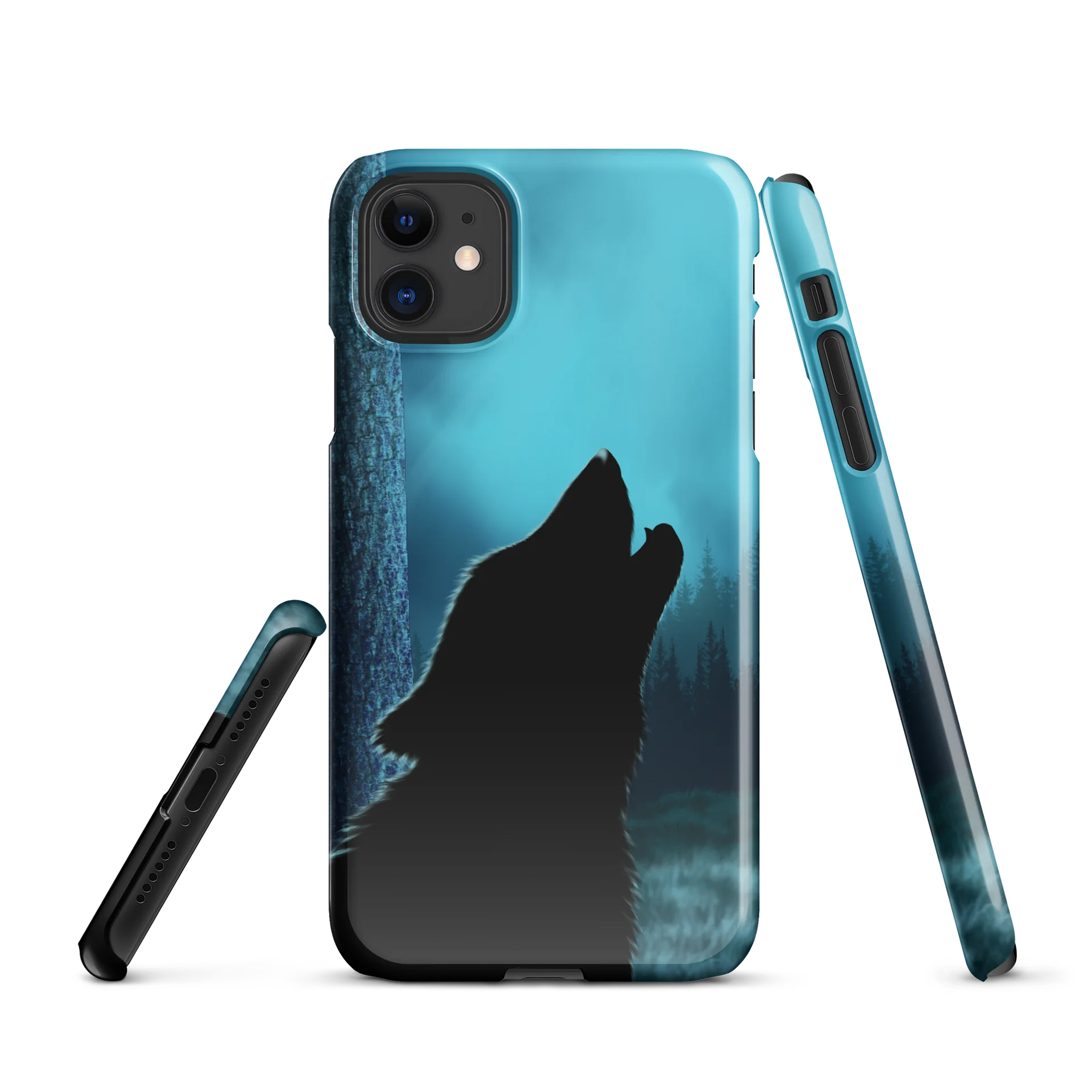 (Willow) Wolf Snap Case for iPhone product image (1)