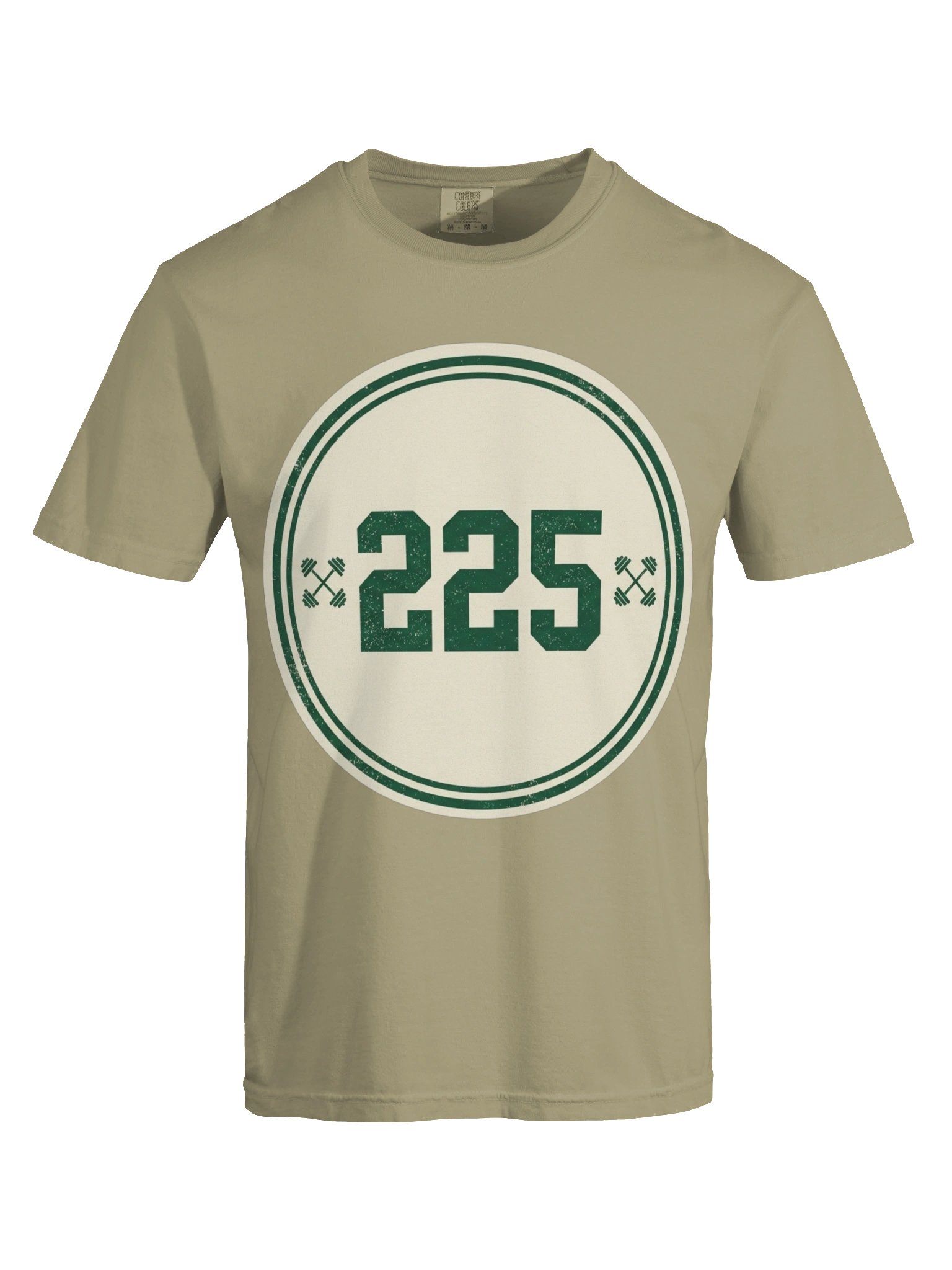 225 Club Tee — Retro Strength Training T-Shirt product image (5)