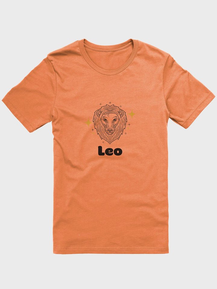 Leo Lion T-shirt - Black Writing product image (1)