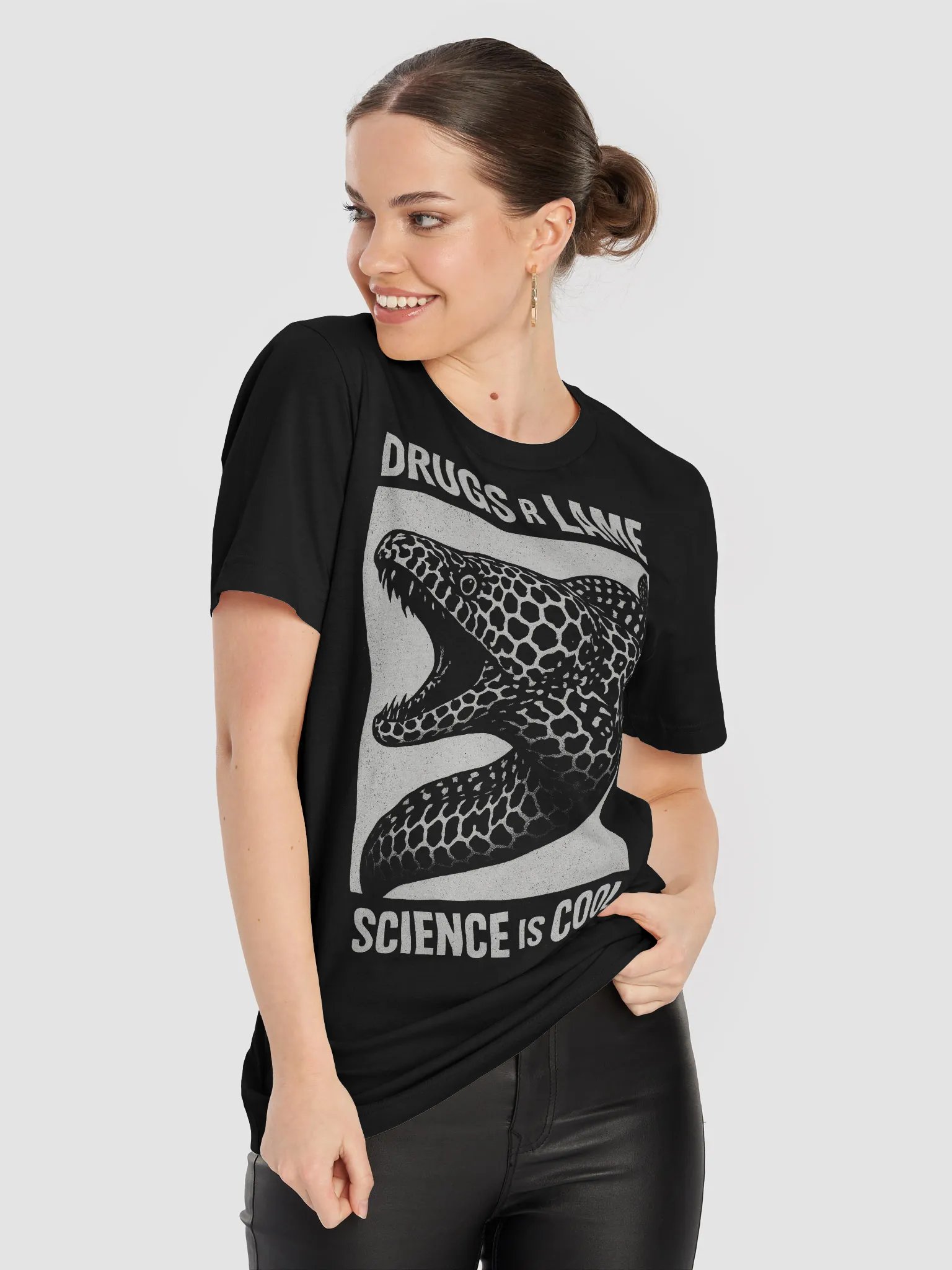 drugs r lame science is cool tee product image (8)