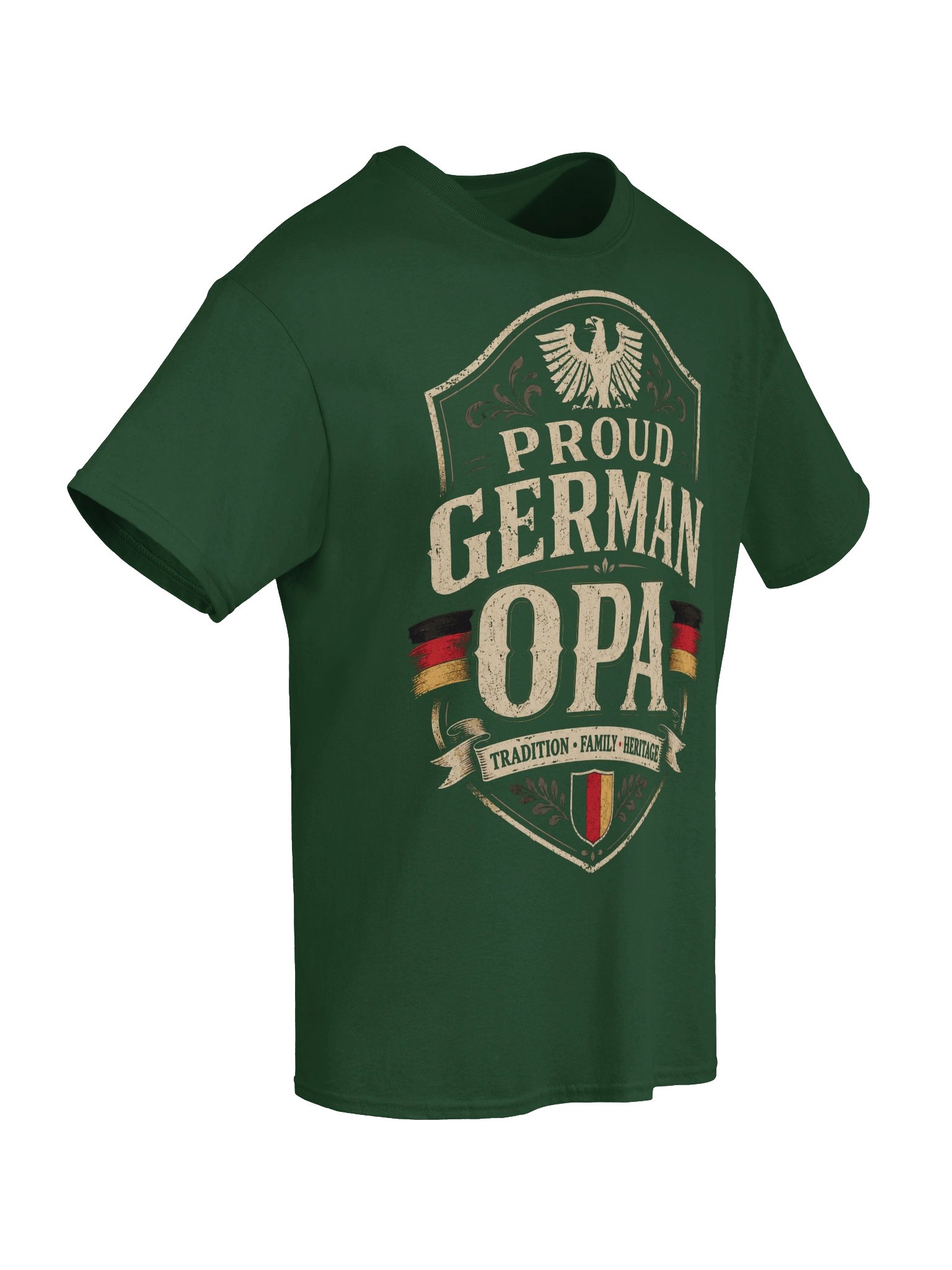 Proud German Opa Vintage Eagle Tee product image (36)