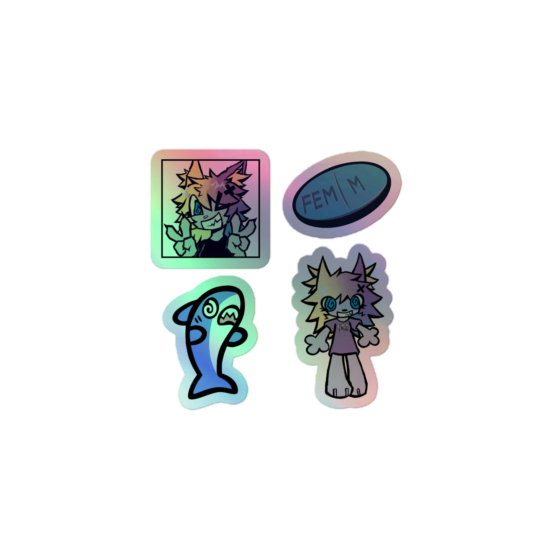 FEM&M Sticker Sheet 2 product image (1)