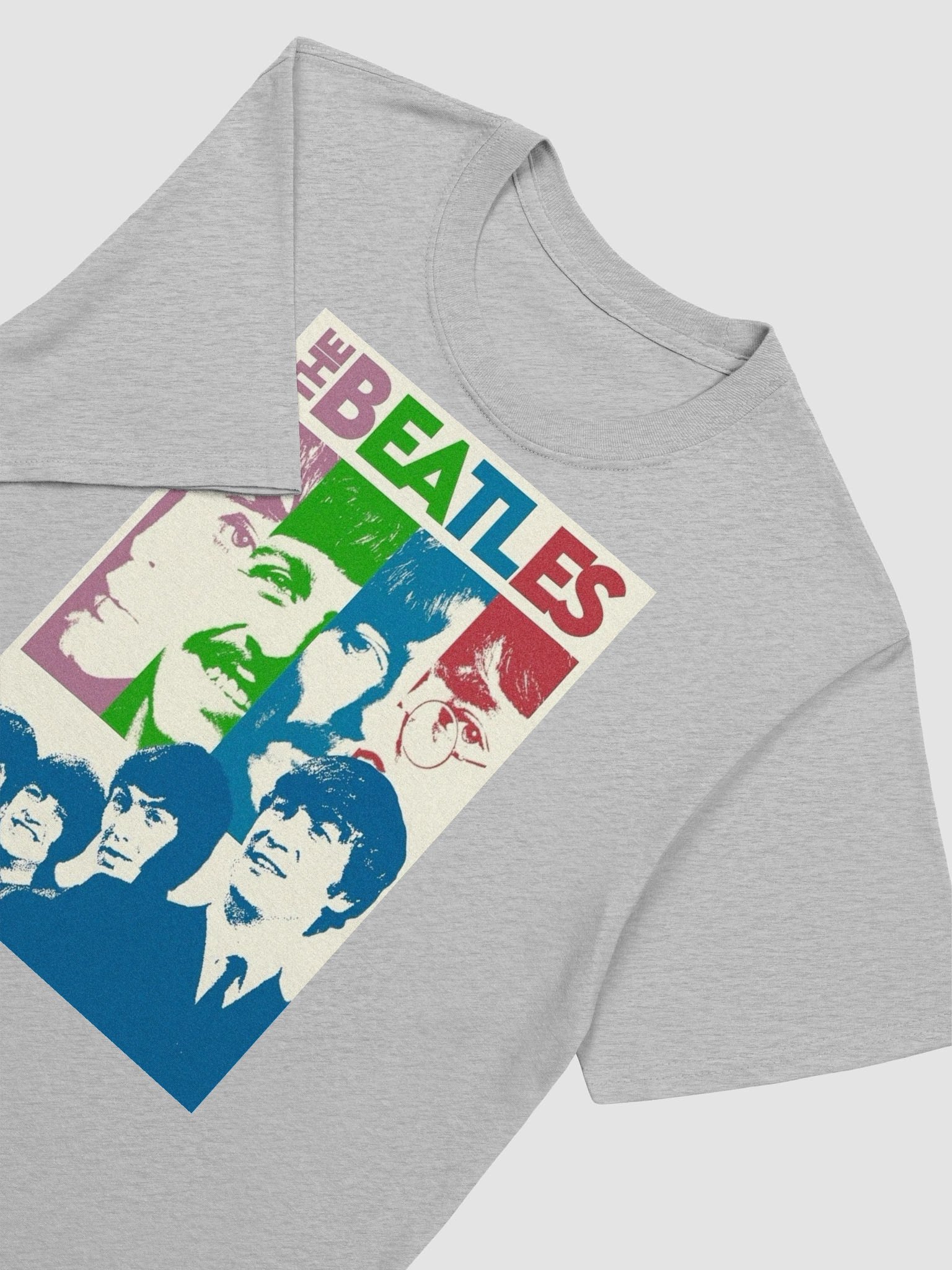 The Beatles Vintage T-Shirt | Classic Pop Art Rock Band Graphic Tee product image (7)