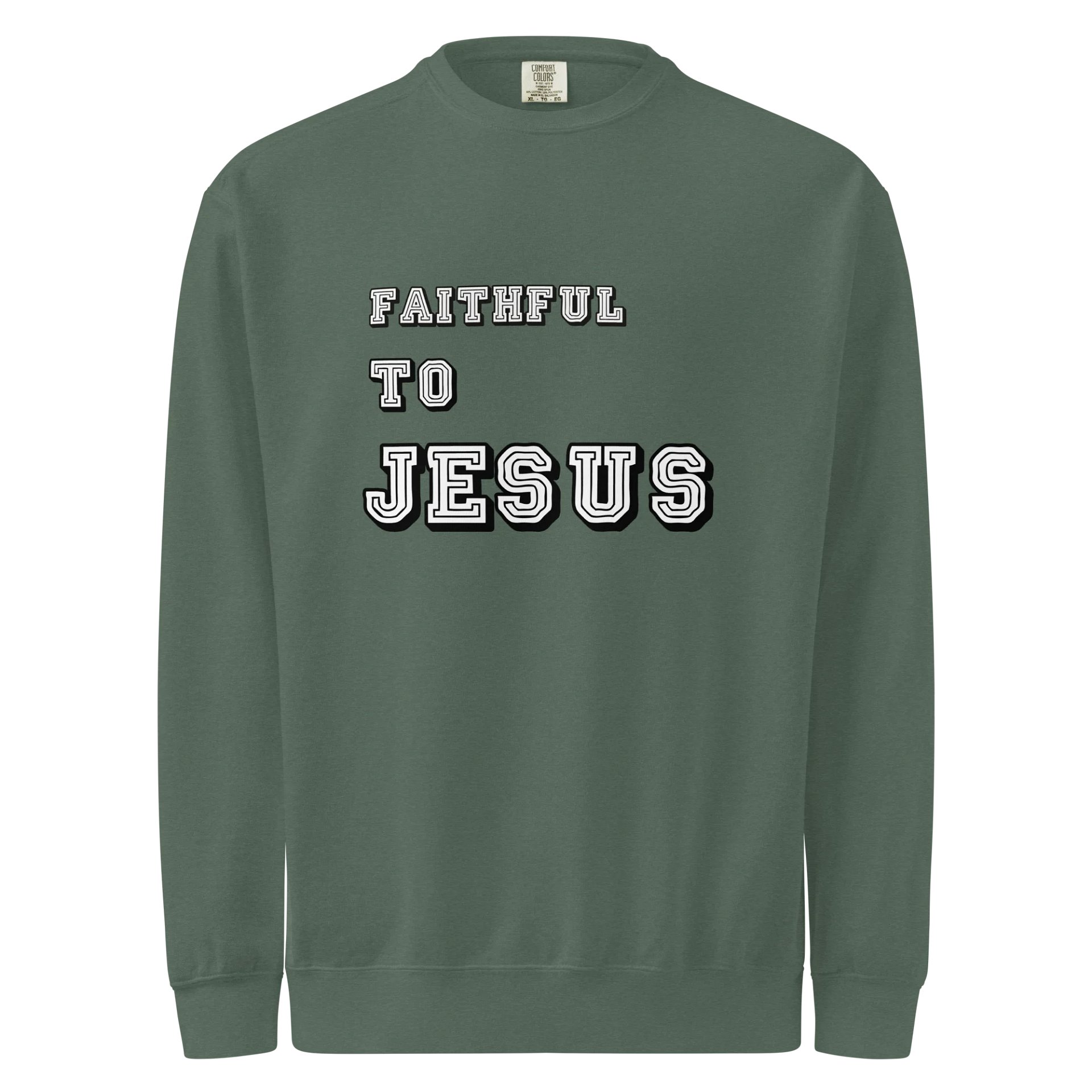 Faithful to Jesus Sweatshirt Unisex product image (3)