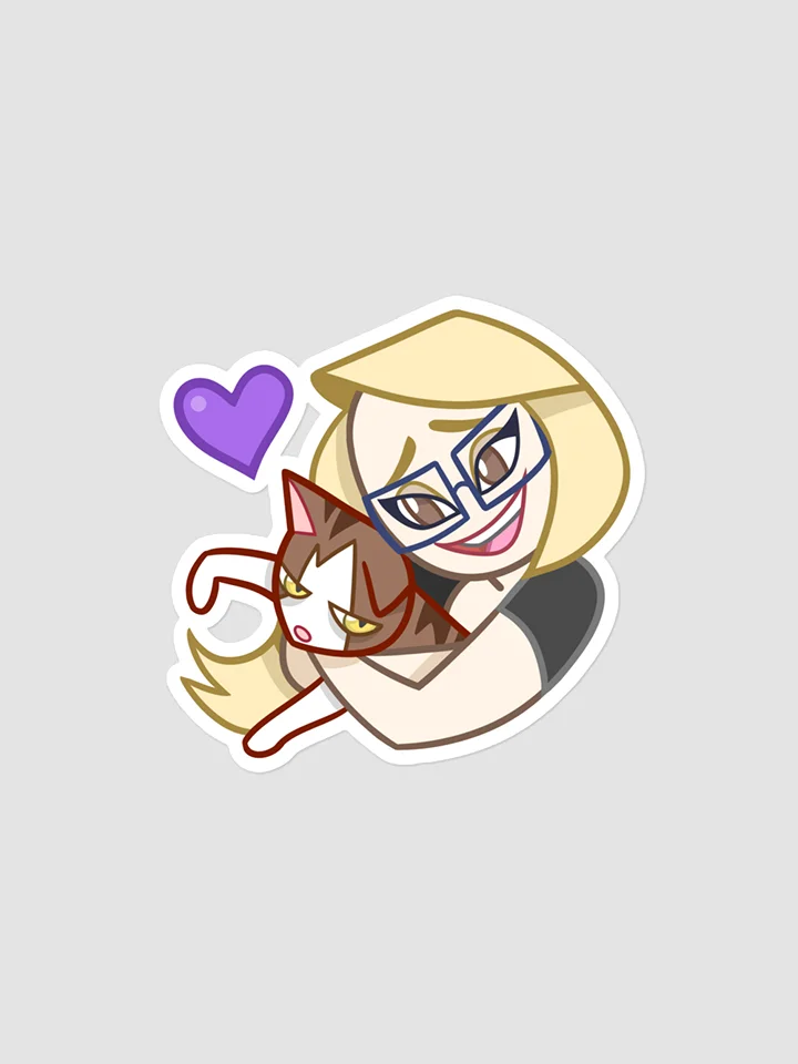 Adrina and Nathan Bubble-free stickers product image (1)
