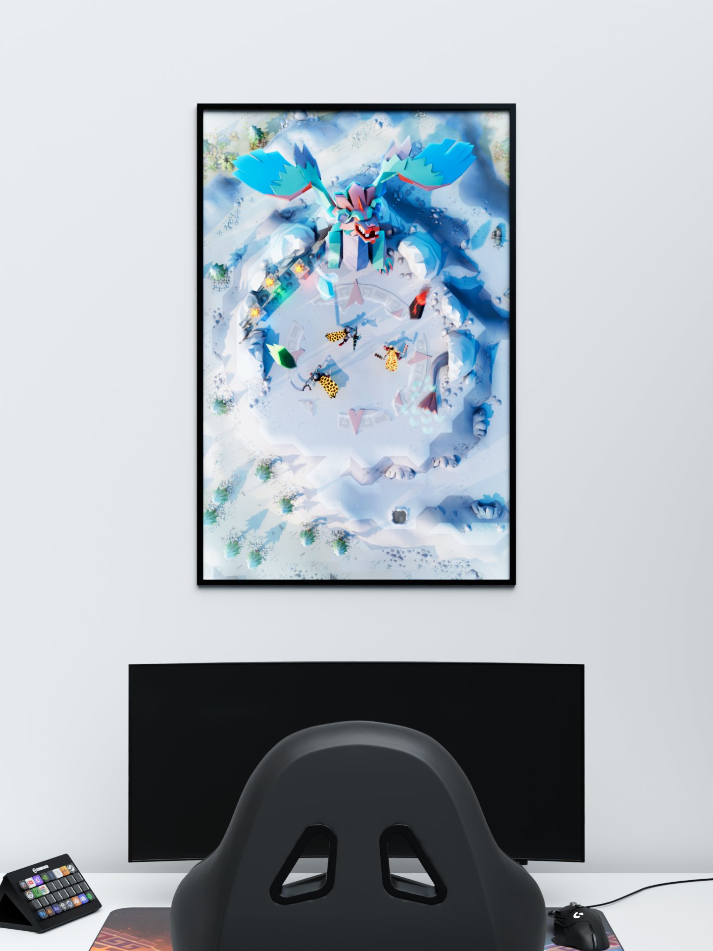 Into the Fray | The Hueycoatl Poster product image (4)