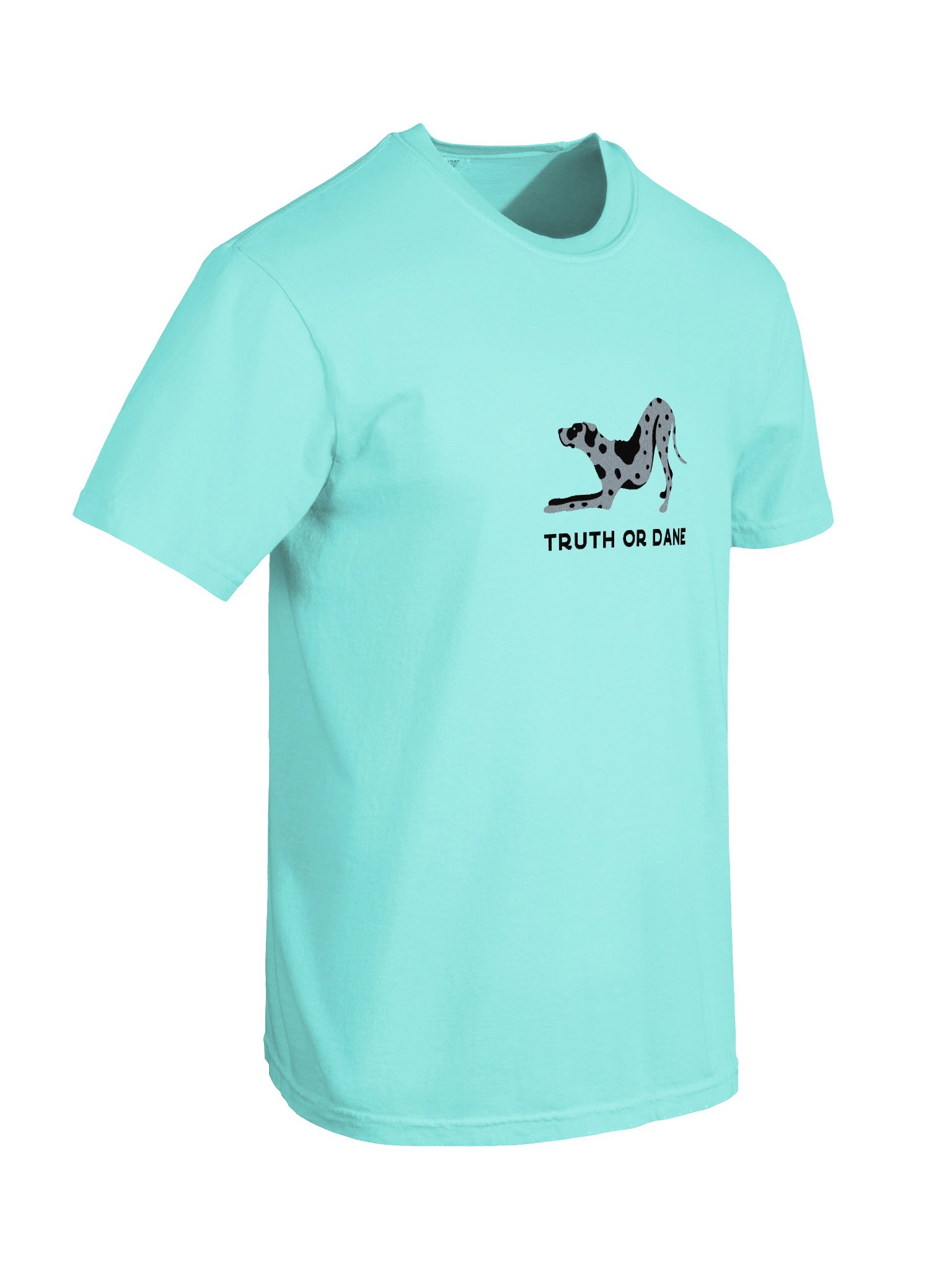 Truth or Dane T-Shirt(Embroidered) of a Great Dane(Blue Merle) product image (9)