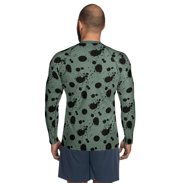 Snowy Egret Splatter Rash Guard product image (2)