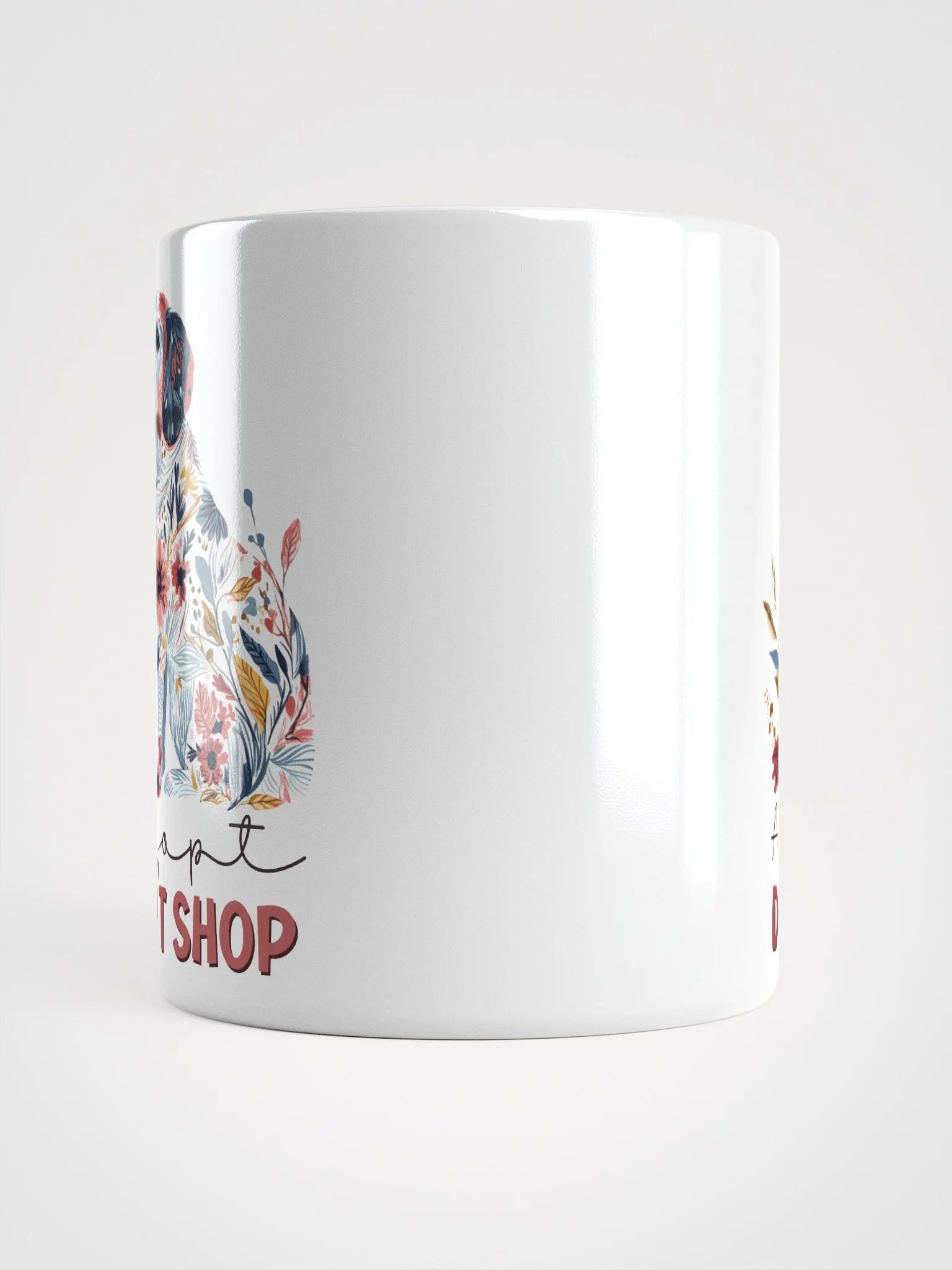 Floral Paws Dog Adoption Mug product image (5)
