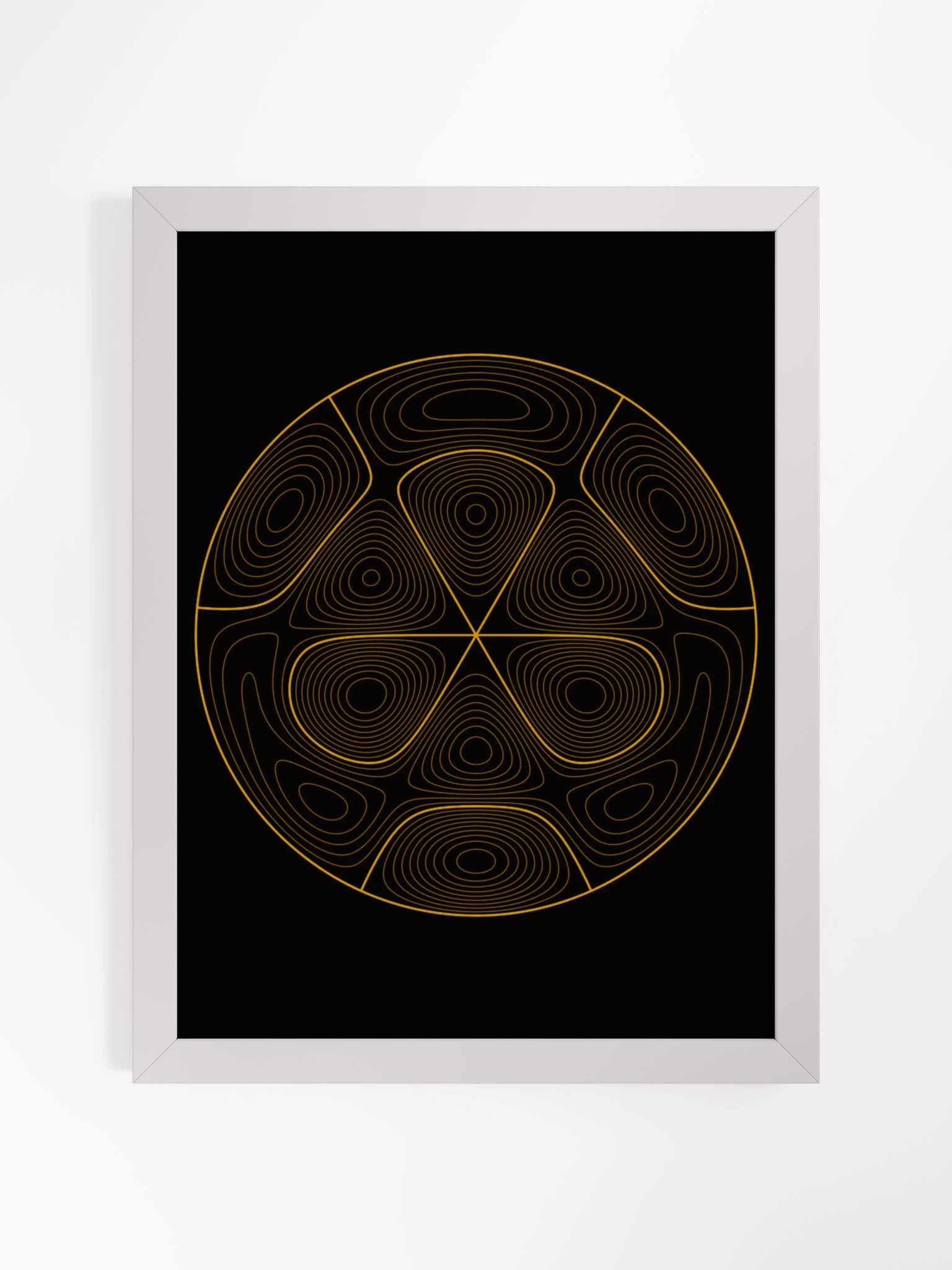 Sacral · Lines Framed Poster product image (73)