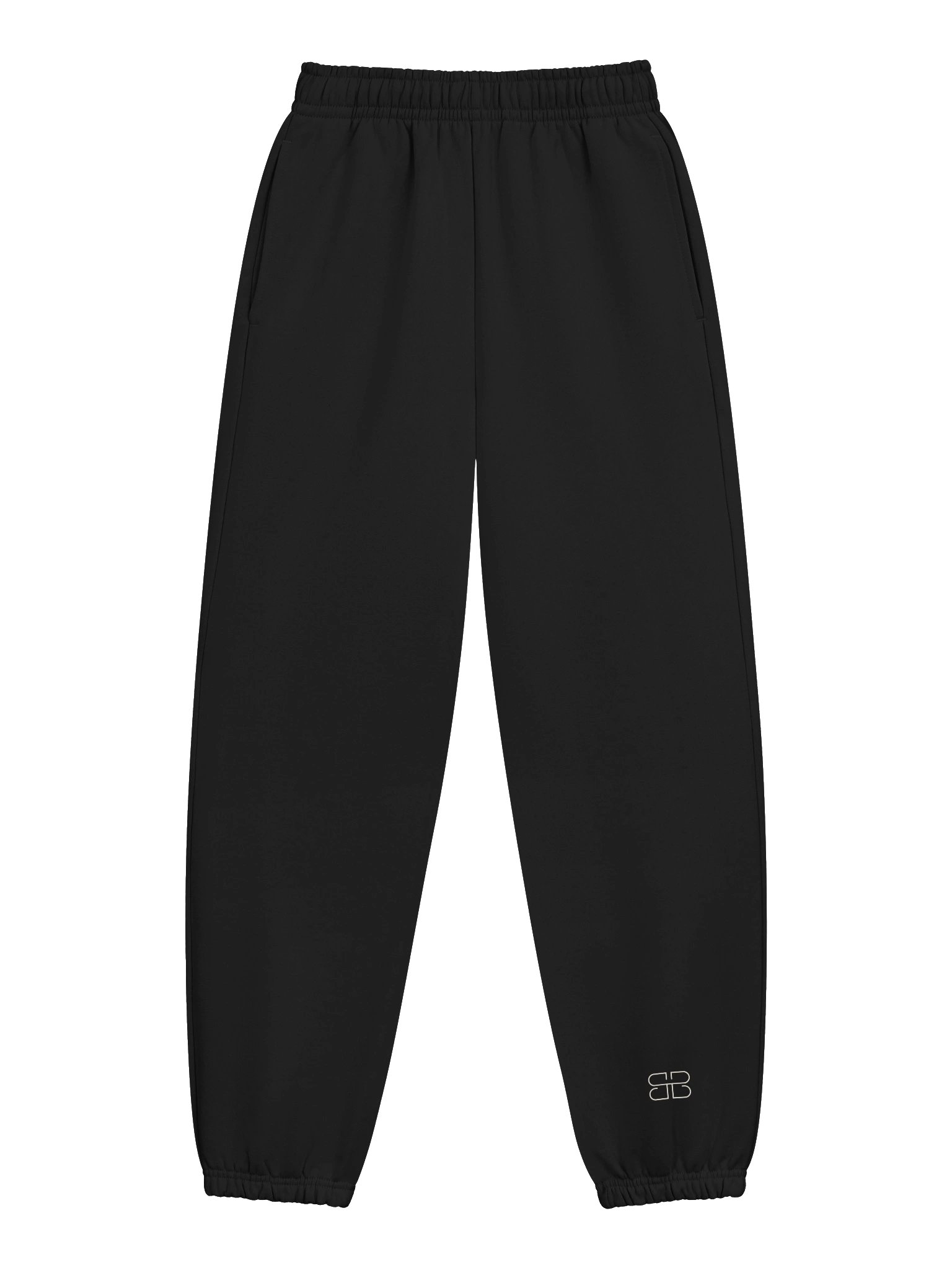 B&B LOGO Sweatpants - White product image (1)