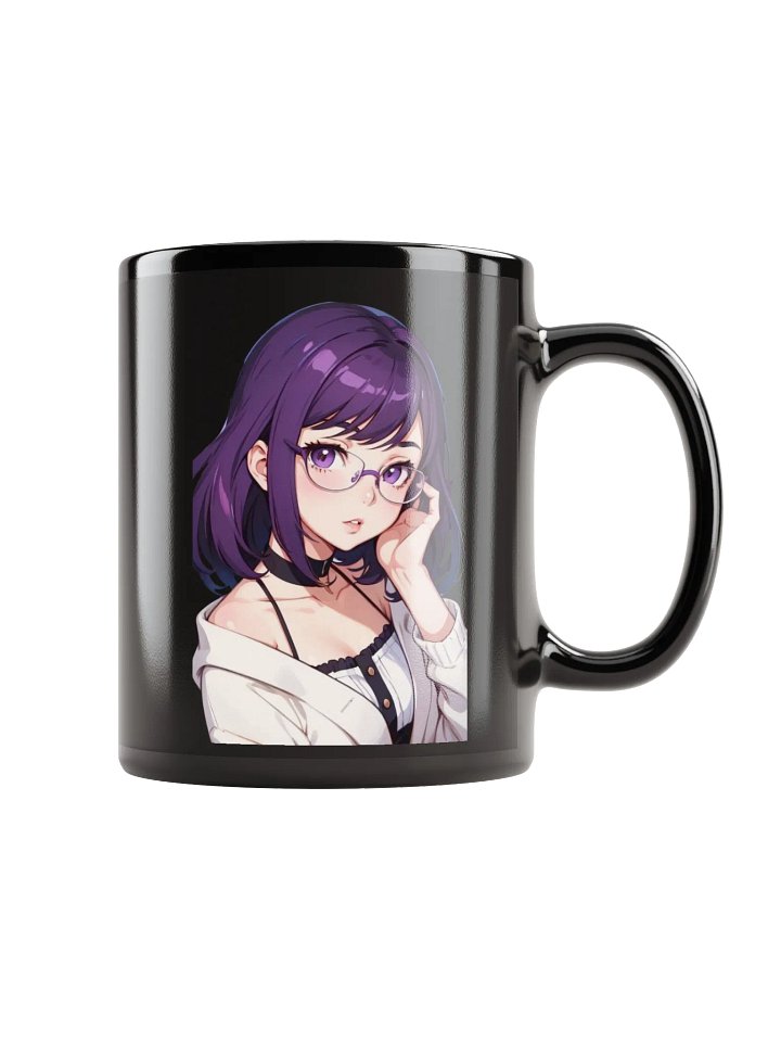 (Purple WAIFU) K Black Mug product image (1)