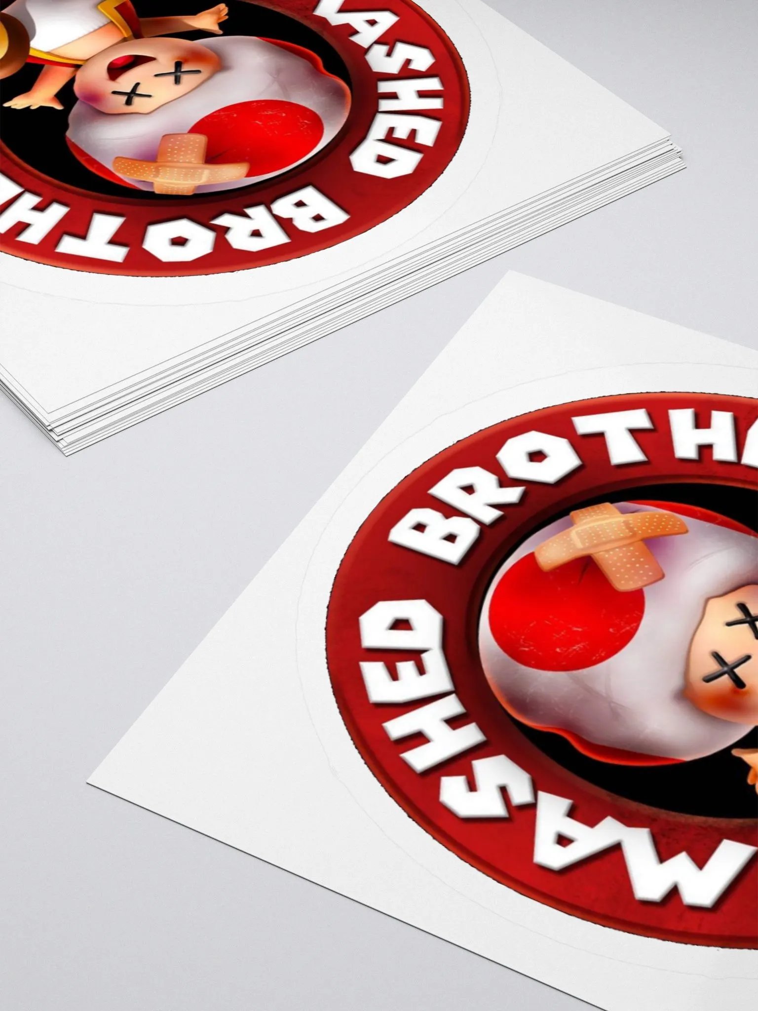Smashed Brothers Toad Slap Sticker product image (4)