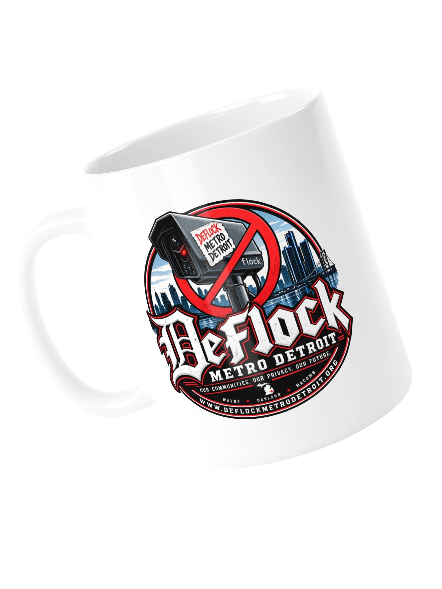 DeFlock Metro Detroit Logo Mug product image (13)