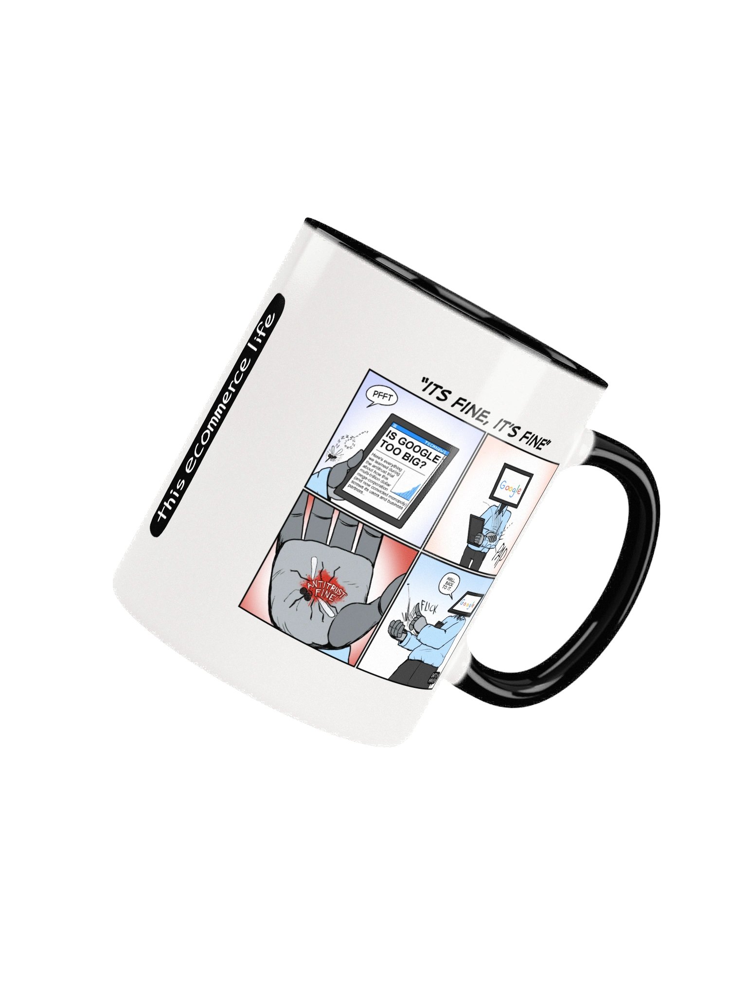 "Its fine, it's fine" mug product image (7)