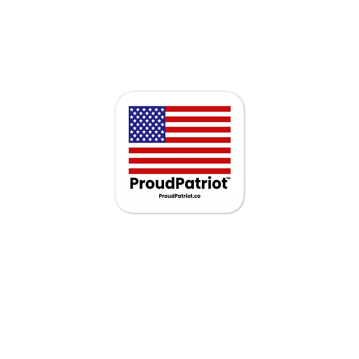 American Flag Vinyl Sticker product image (1)