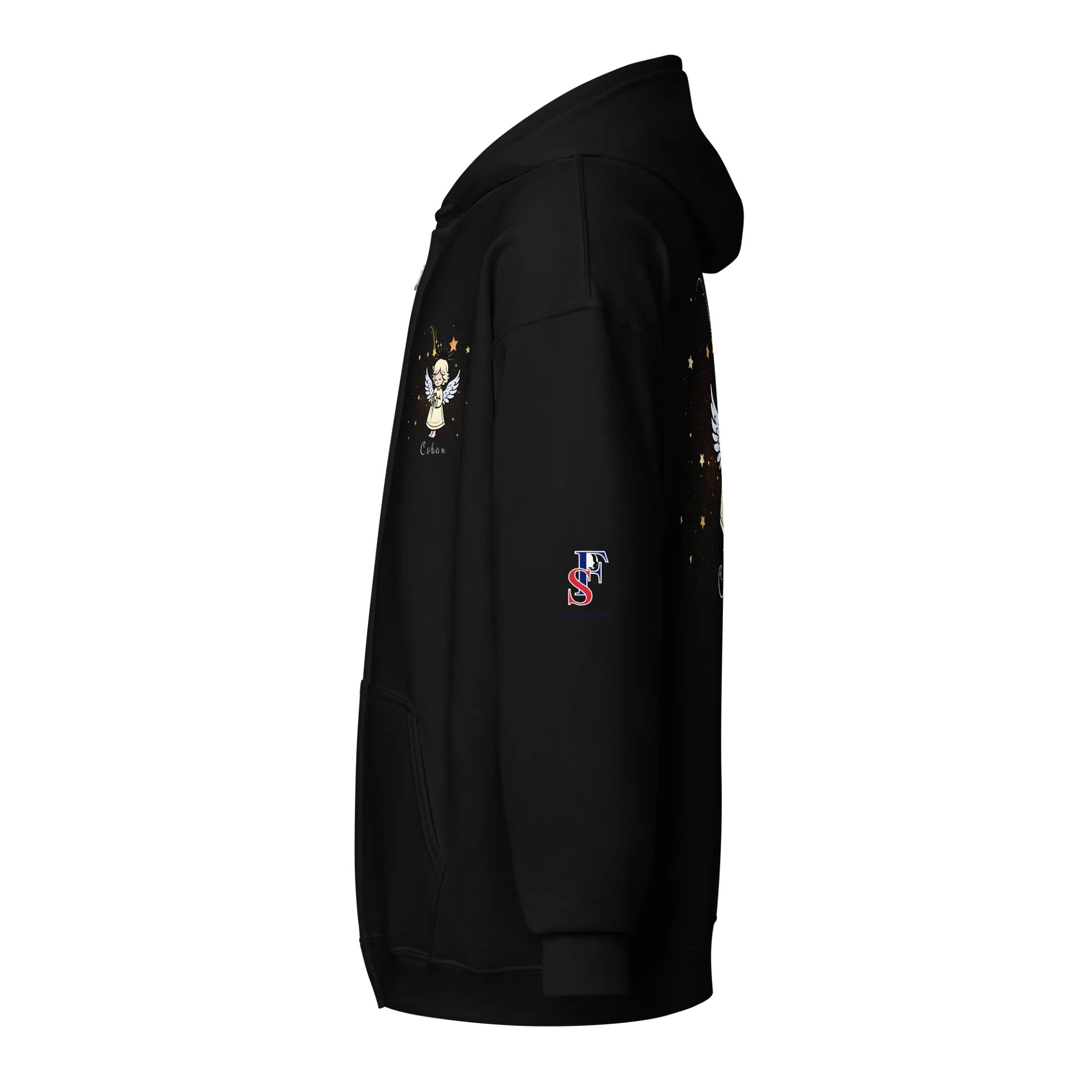 Angelic Prayer Zip Hoodie product image (3)