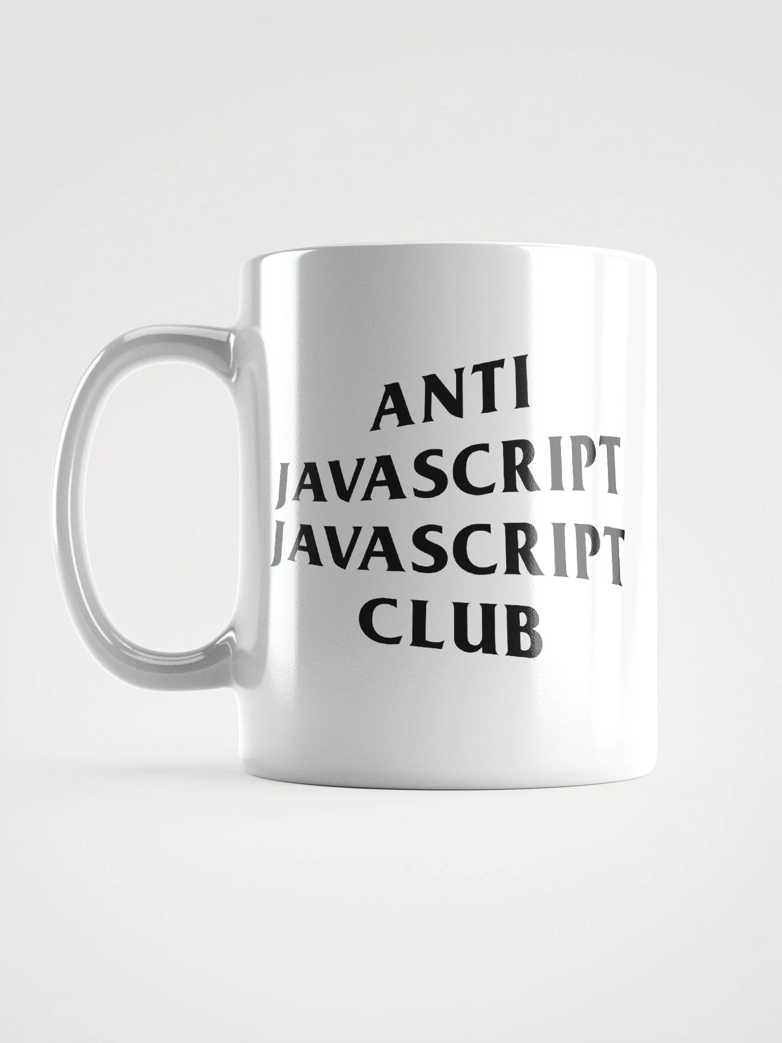 Anti JavaScript JavaScript Club Mug product image (1)