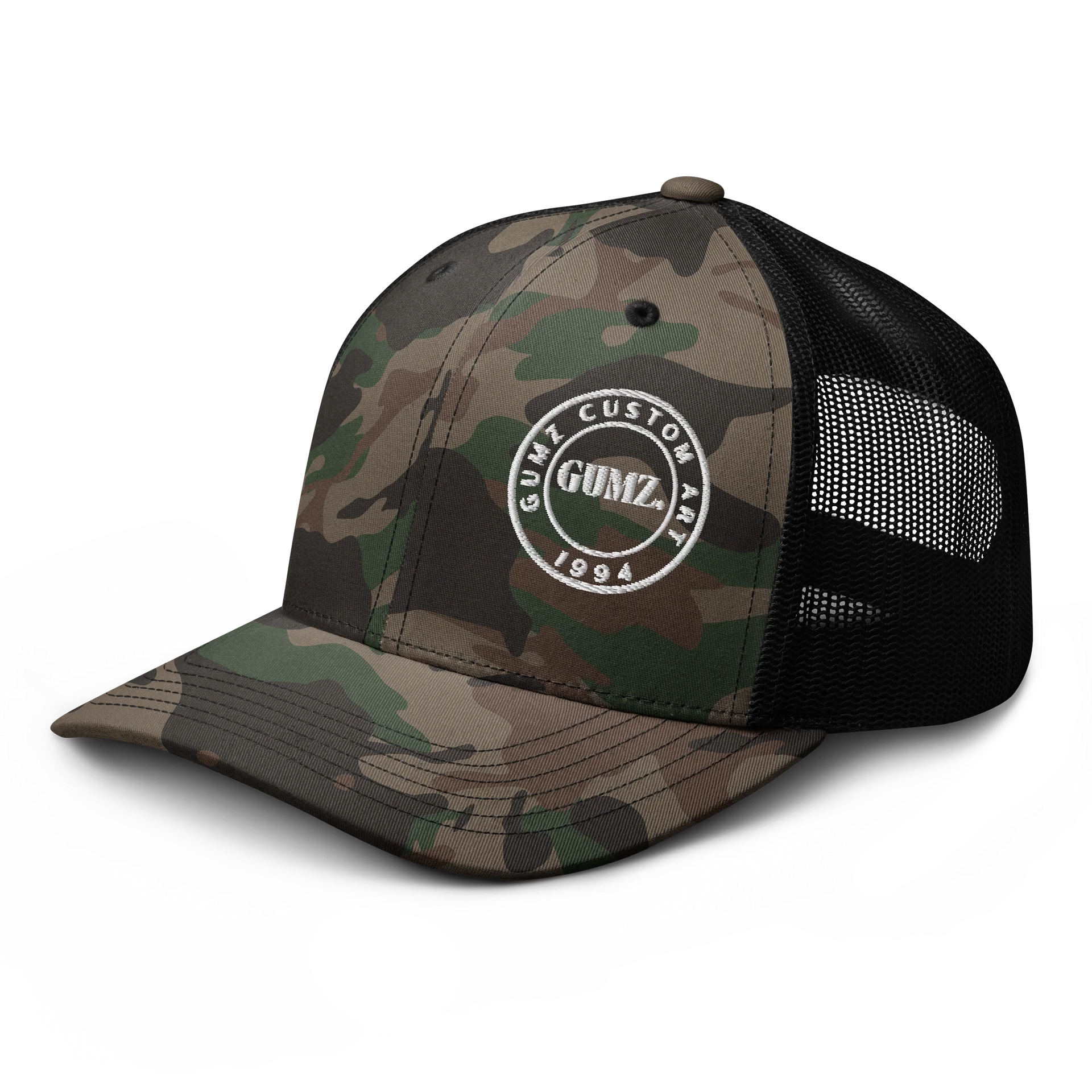 Gumz Custom Art Camo Trucker Hat product image (4)