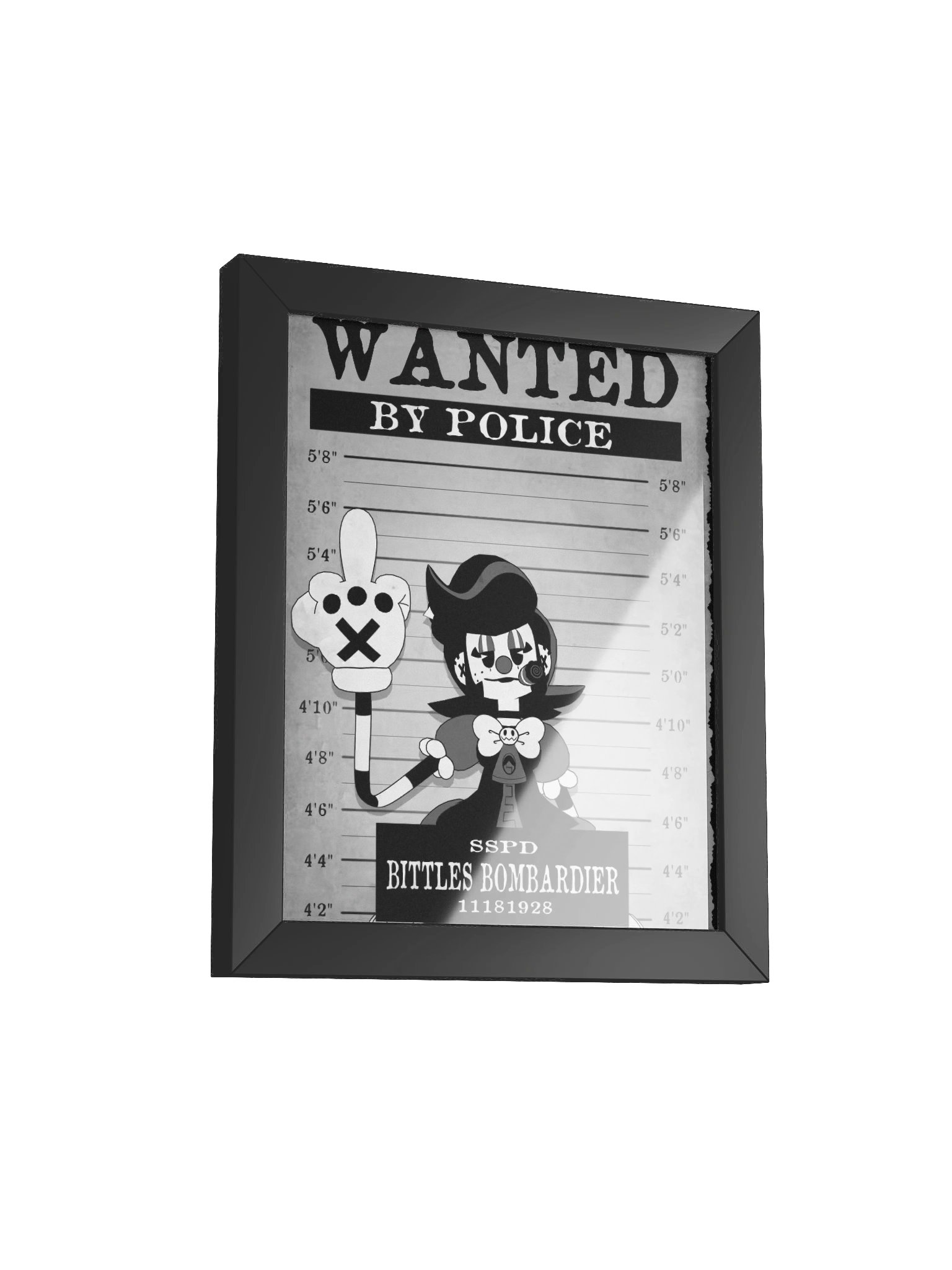 Wanted Poster Poster (Framed) product image (8)