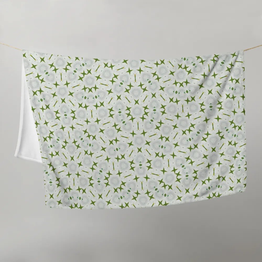 Geometric Star Pattern Throw Blanket product image (2)