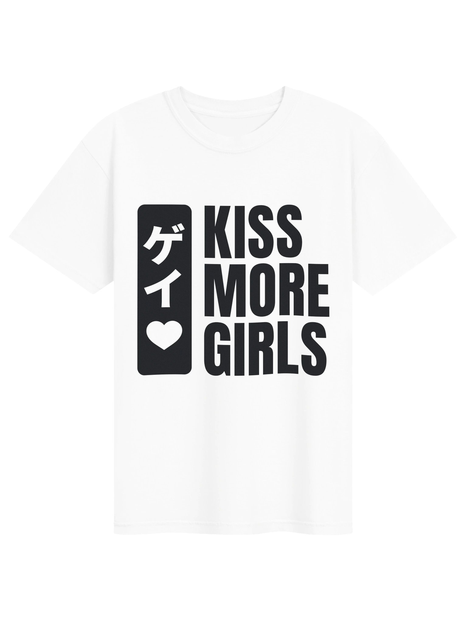 GAY | KISS MORE GIRLS T-shirt product image (1)