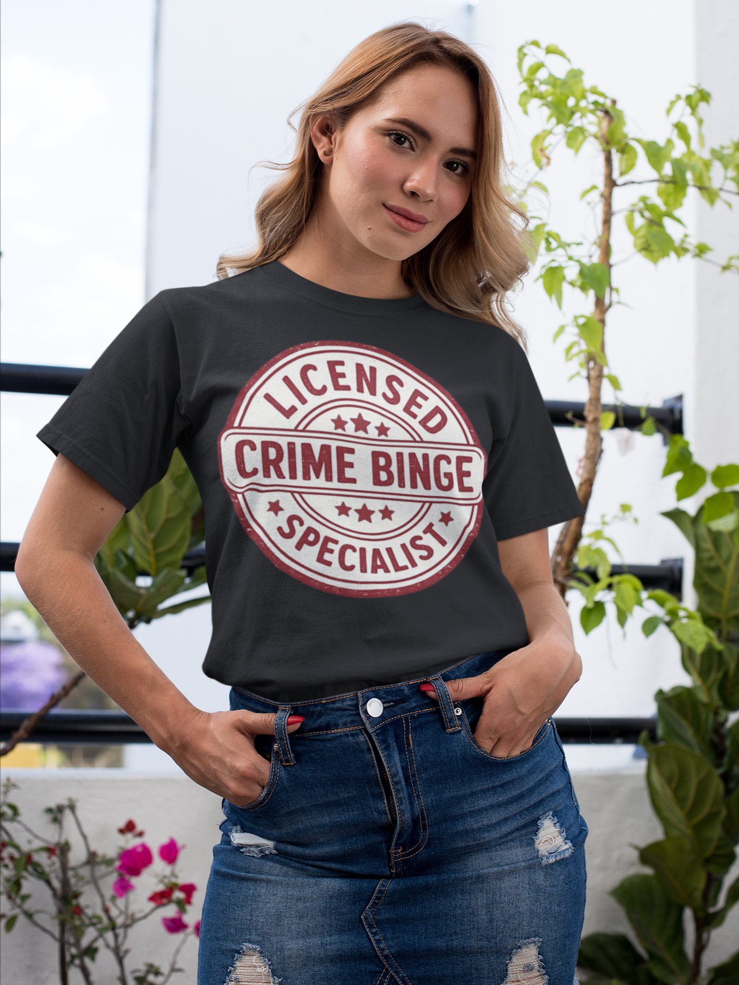 Licensed Crime Binge Specialist T-Shirt product image (96)