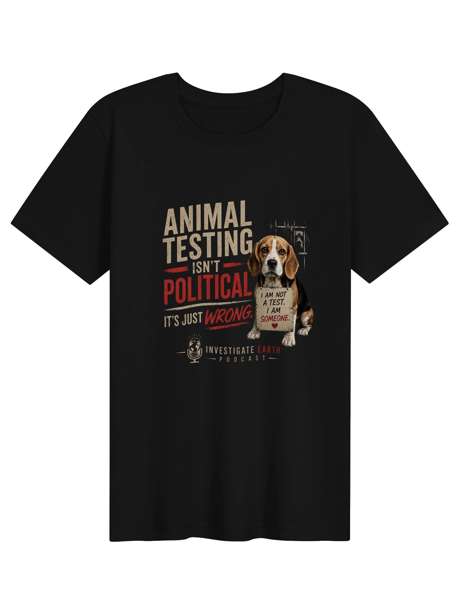 Animal Testing Isn't Political T-Shirt product image (1)