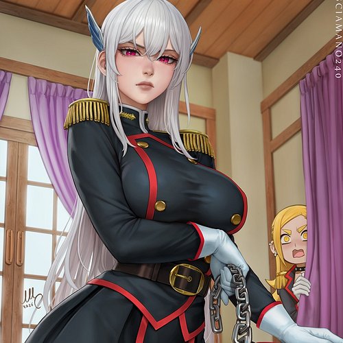Kyouka from Chained Soldier. One of next pack's main artworks.
.
#kyouka #kyoukauzen #chainedsoldier #anime #art #fanart #dig...