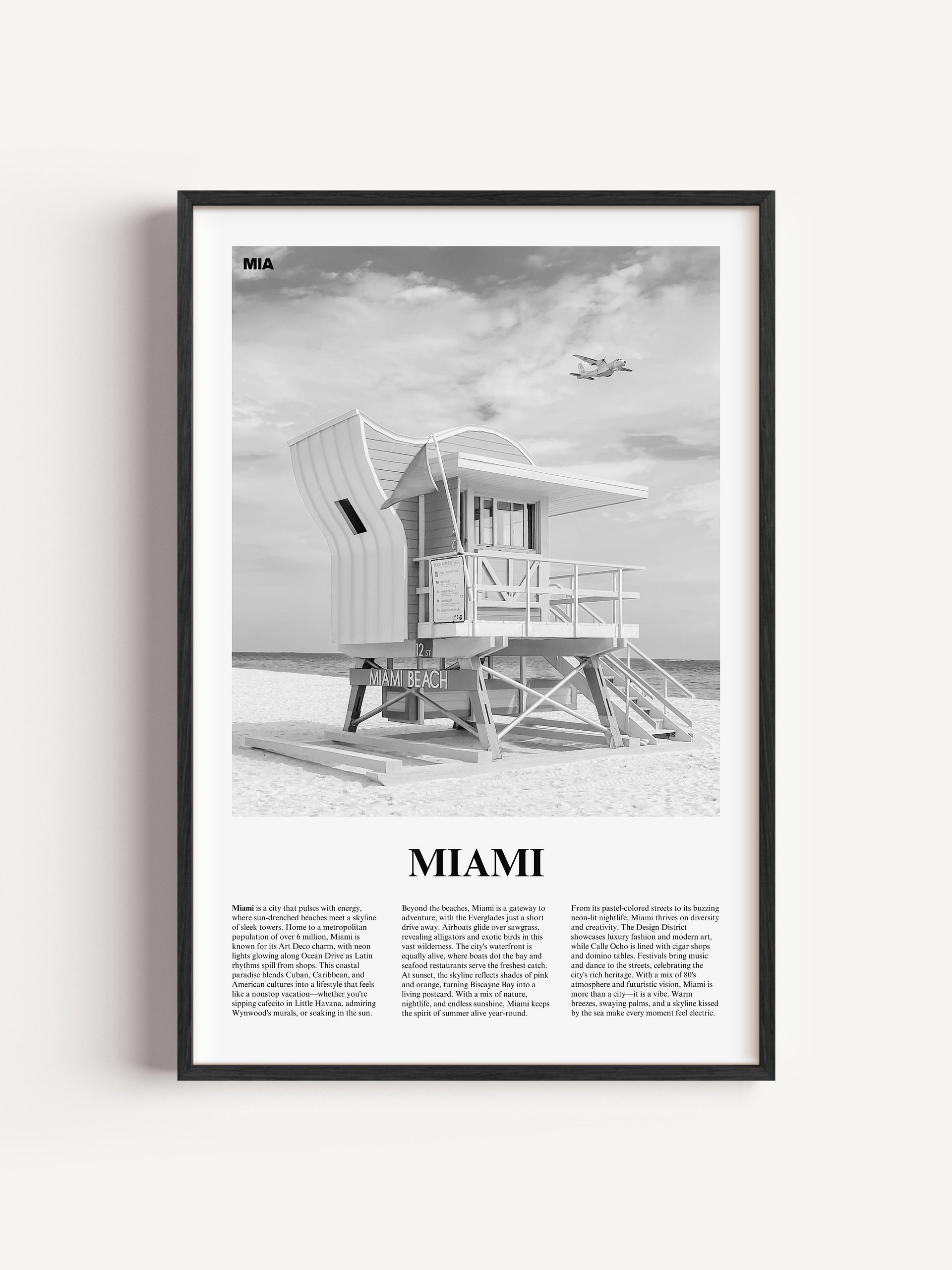 Miami 03 Newspaper Poster product image (1)