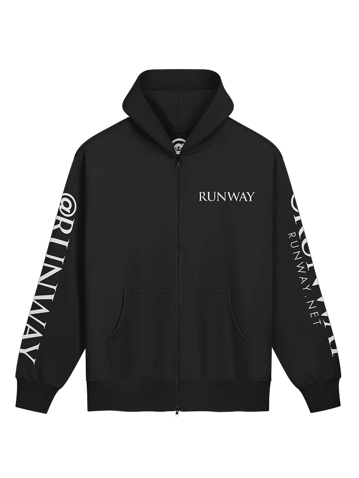 Runway Magazine × Hollywood Studio 1 Zipper Hoodie product image (1)