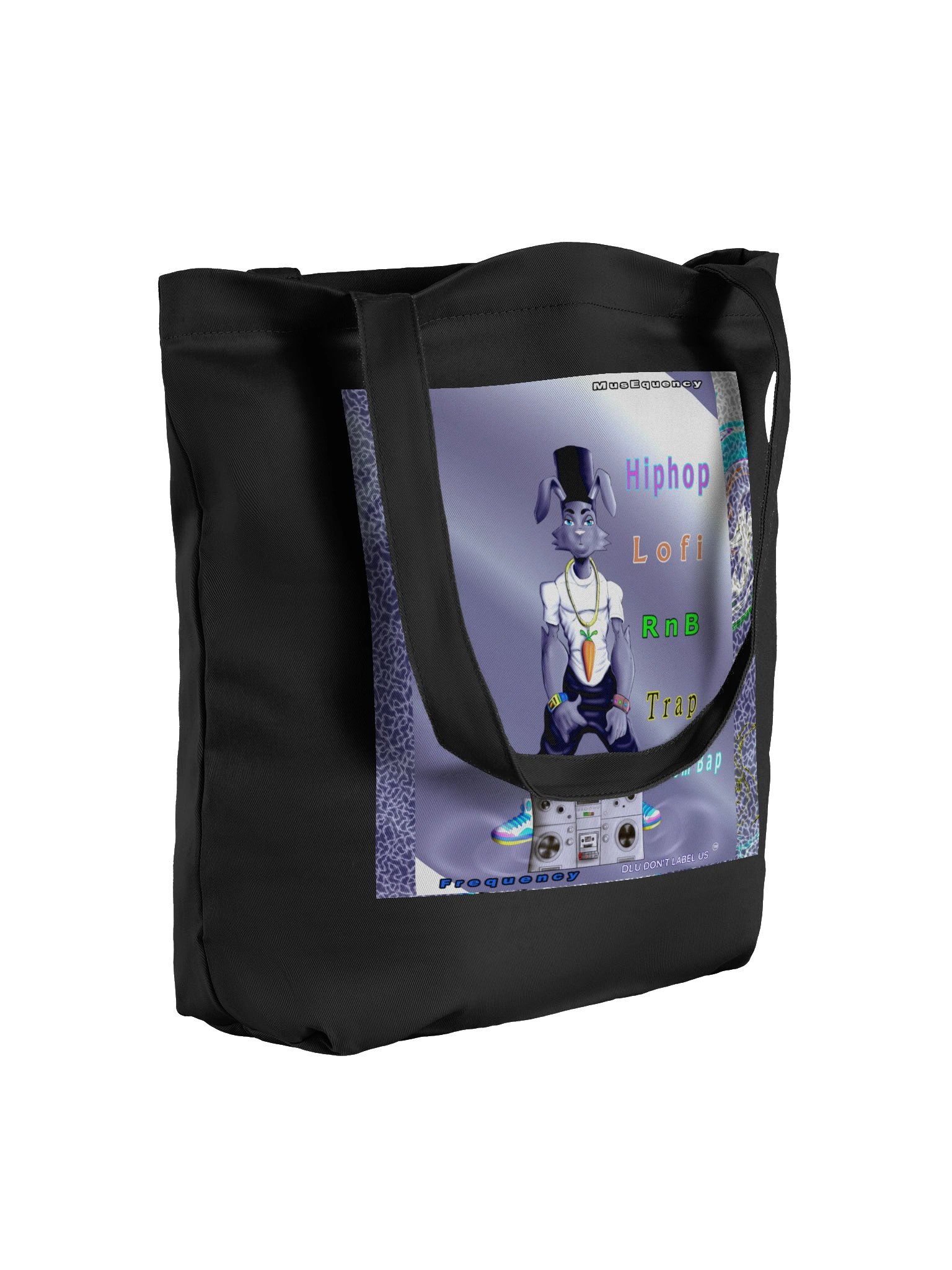 DLU DON’T LABEL US® Frequency Fusion Tote Bag product image (4)