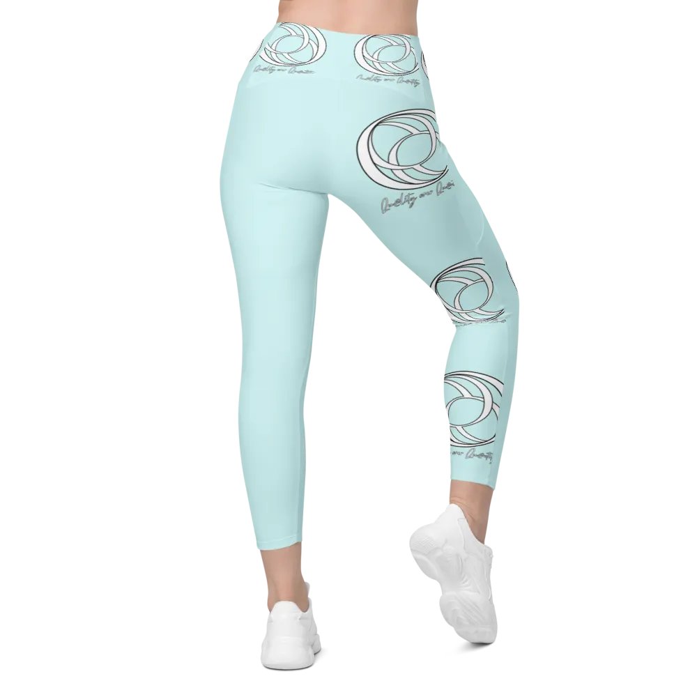 Women's Leggings (Lt.Cyan) product image (3)