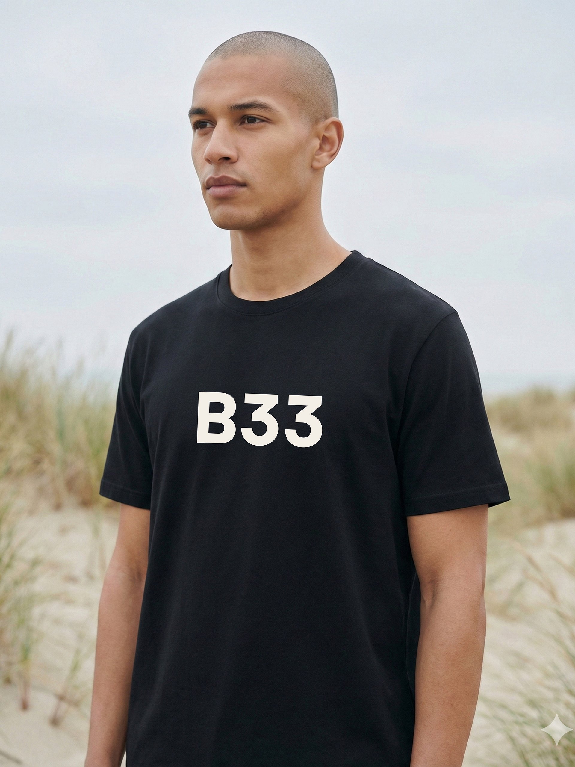 B33 Logo T-Shirt — Core Identity Edition product image (4)