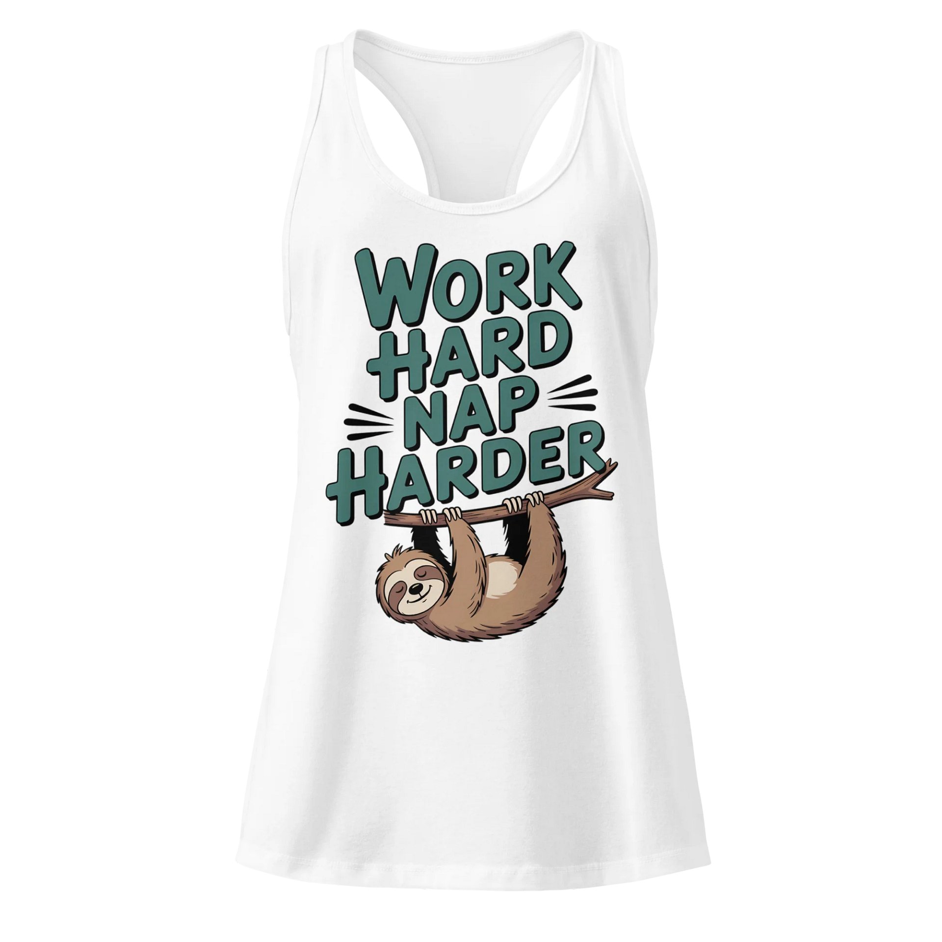 Work Hard Nap Harder Non-Sacral Tank Top product image (18)