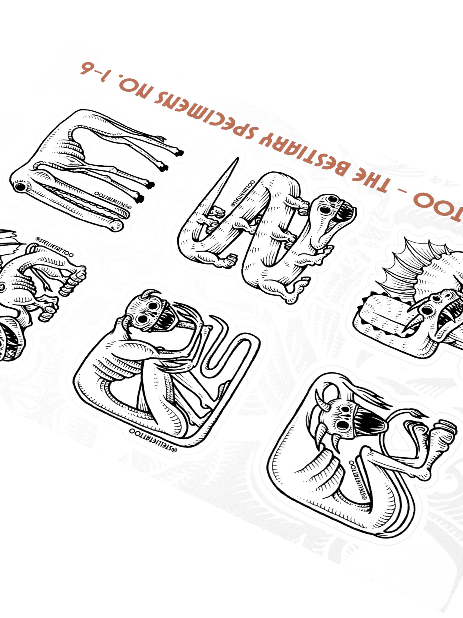 The Hollow Bestiary Specimens No. 1-6 product image (2)