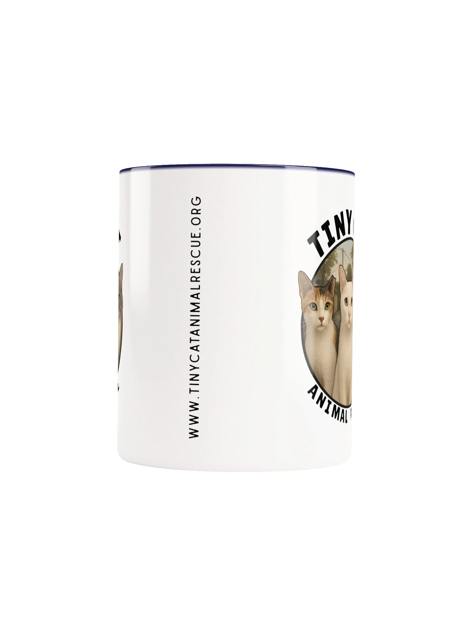 Tiny Cat Logo Two-Tone Mug product image (5)