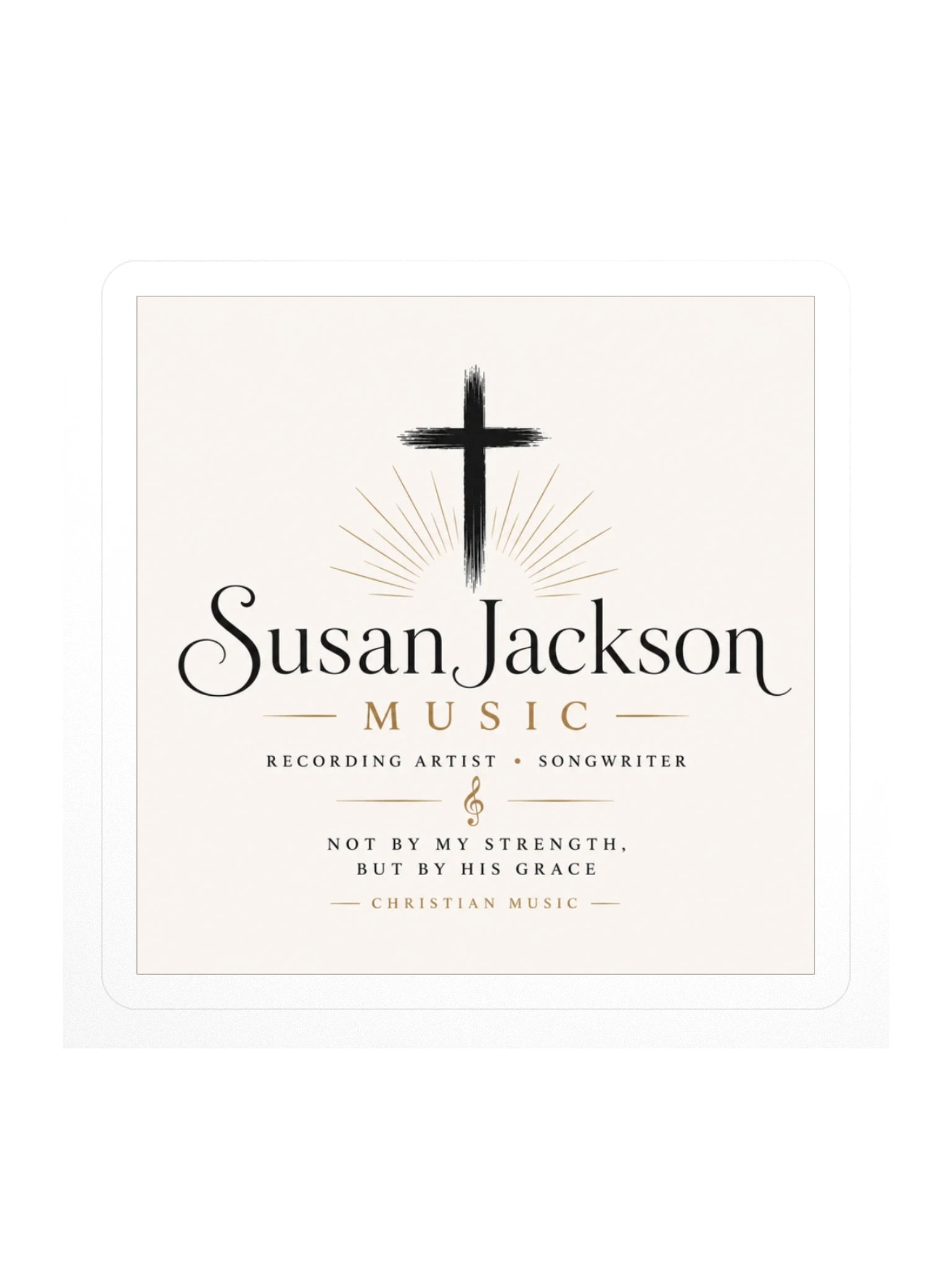 Susan Jackson Music Sticker product image (1)